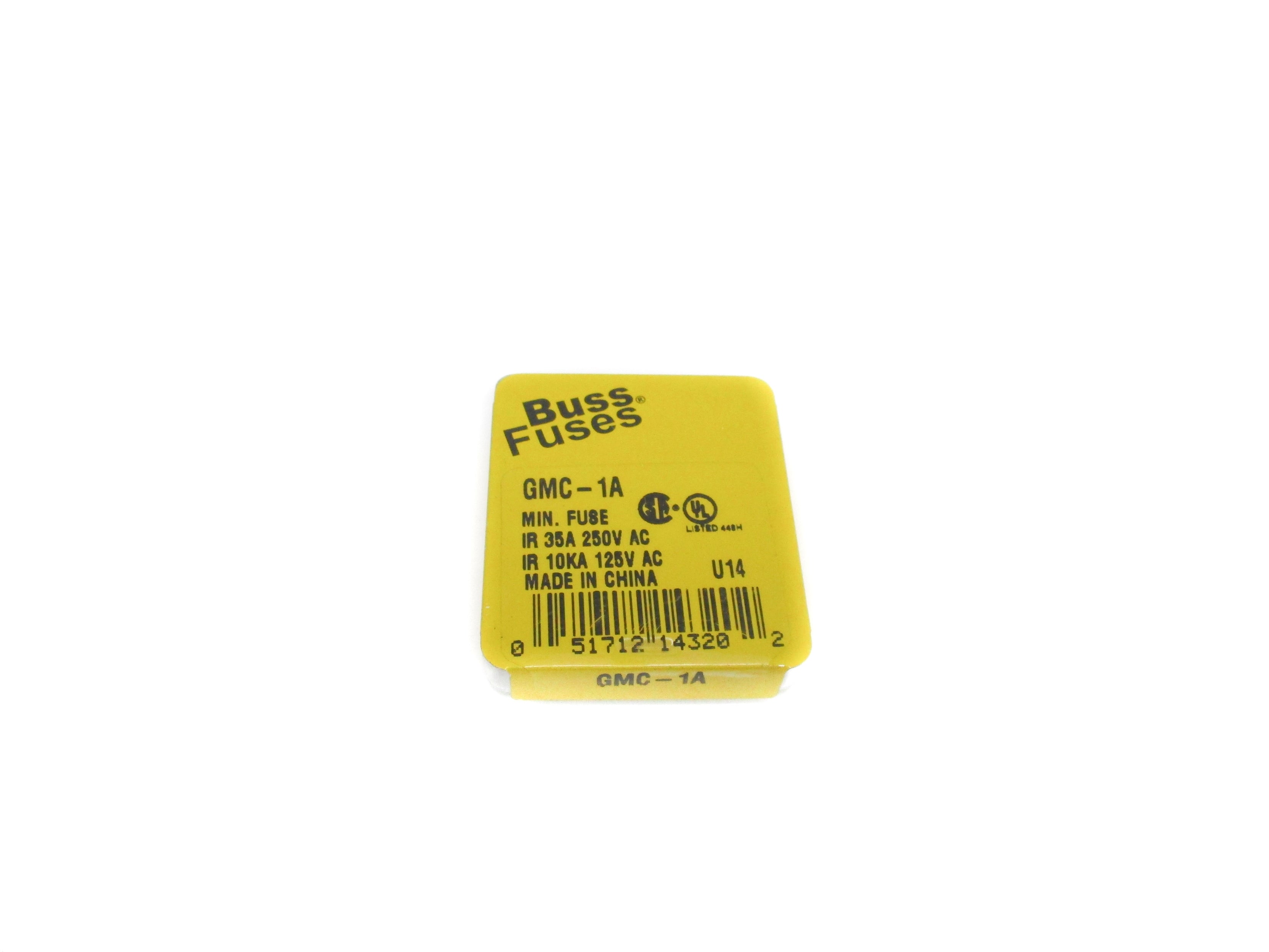 BUSSMANN GMC-1A (PKG OF 5) NSMP