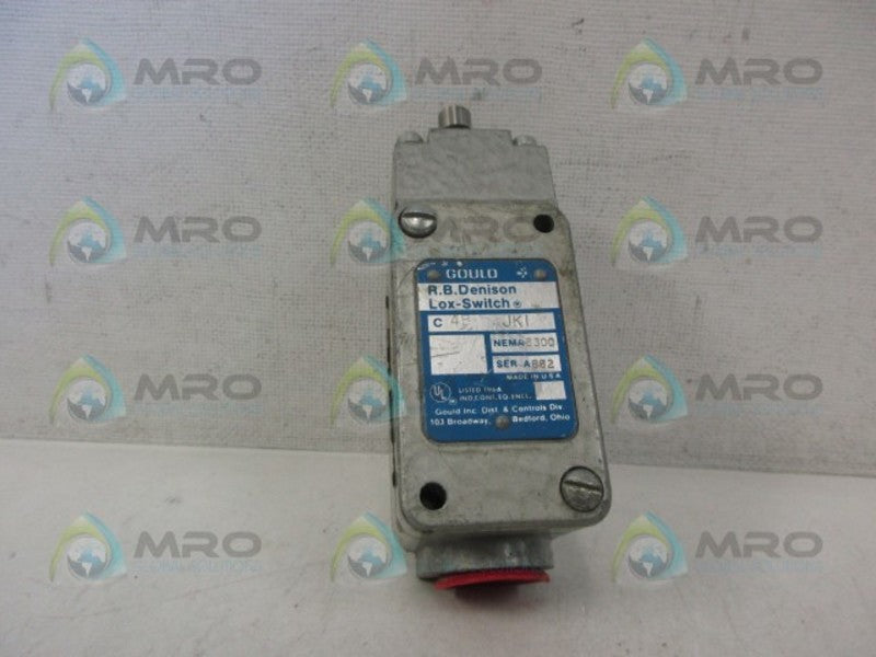 GOULD C4BJK1 LOX SWITCH *USED*