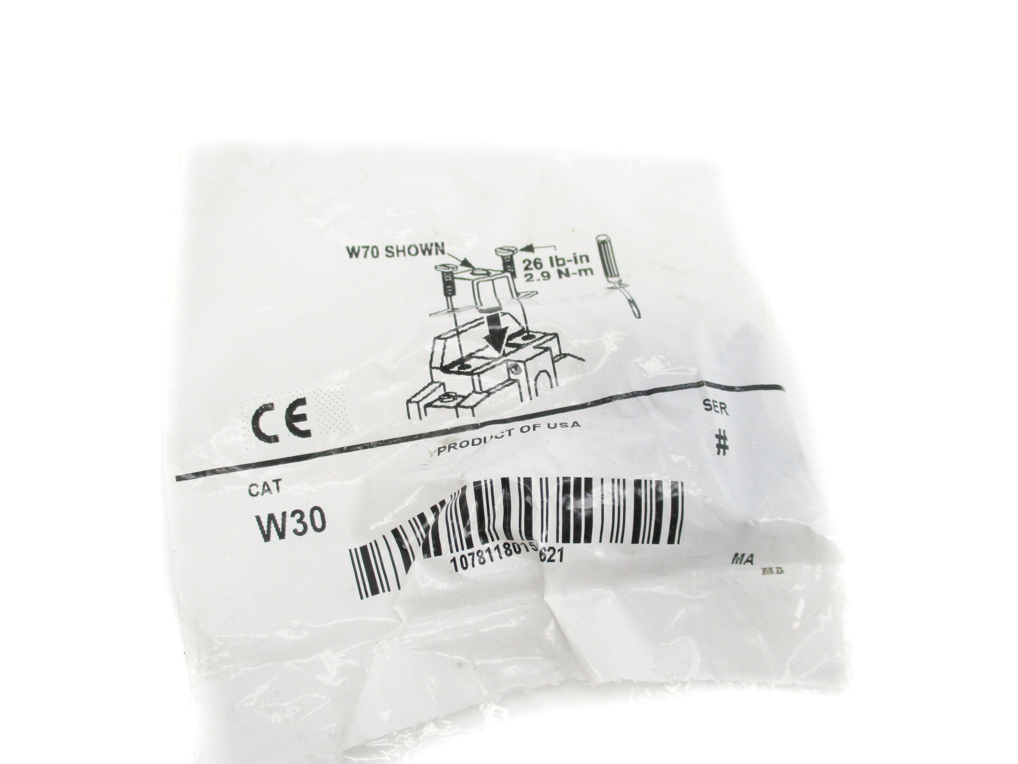 INDUSTRIAL SPARE PART W30 NSMP