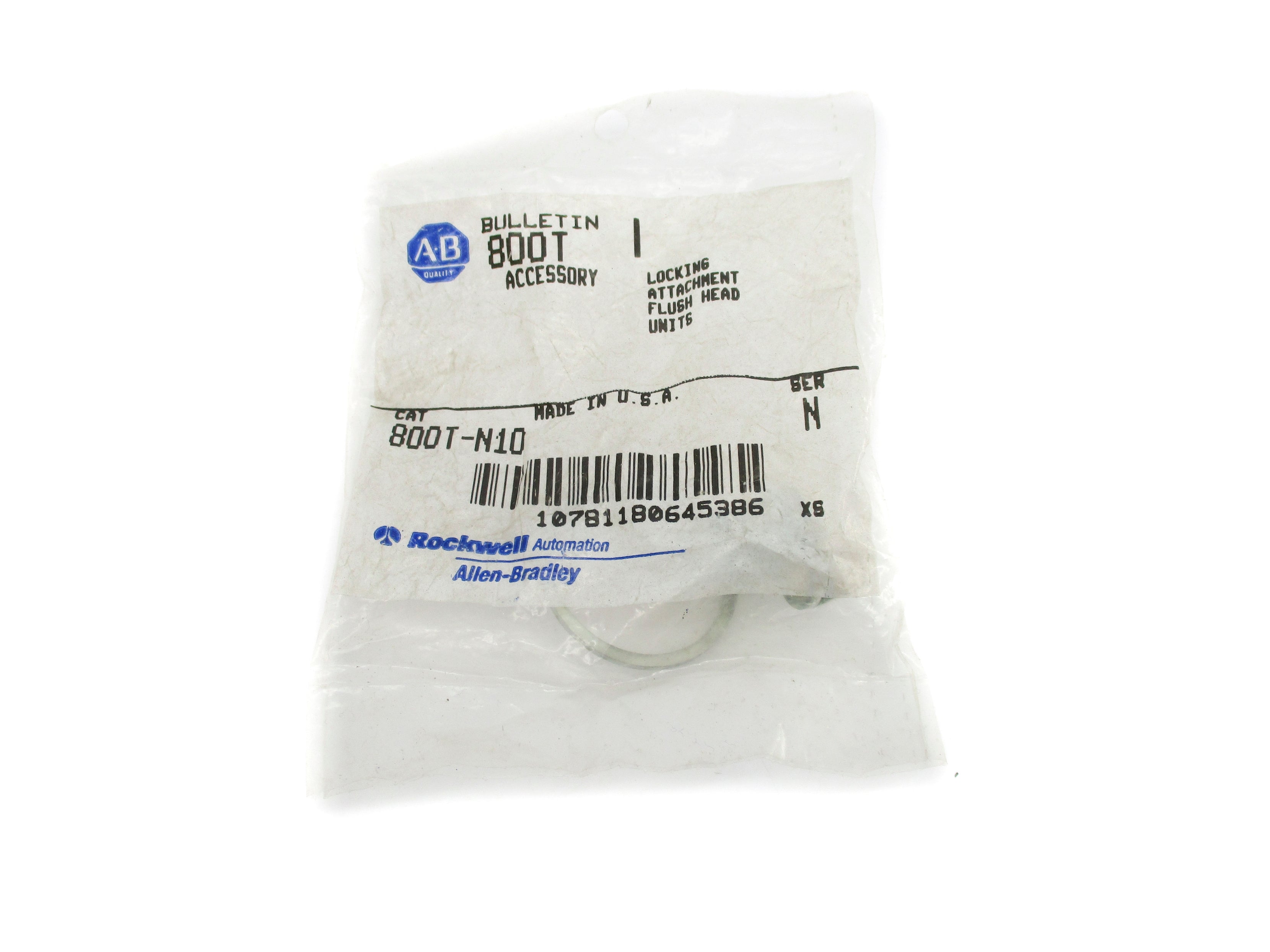 ALLEN BRADLEY 800T-N10 SER. N NSMP