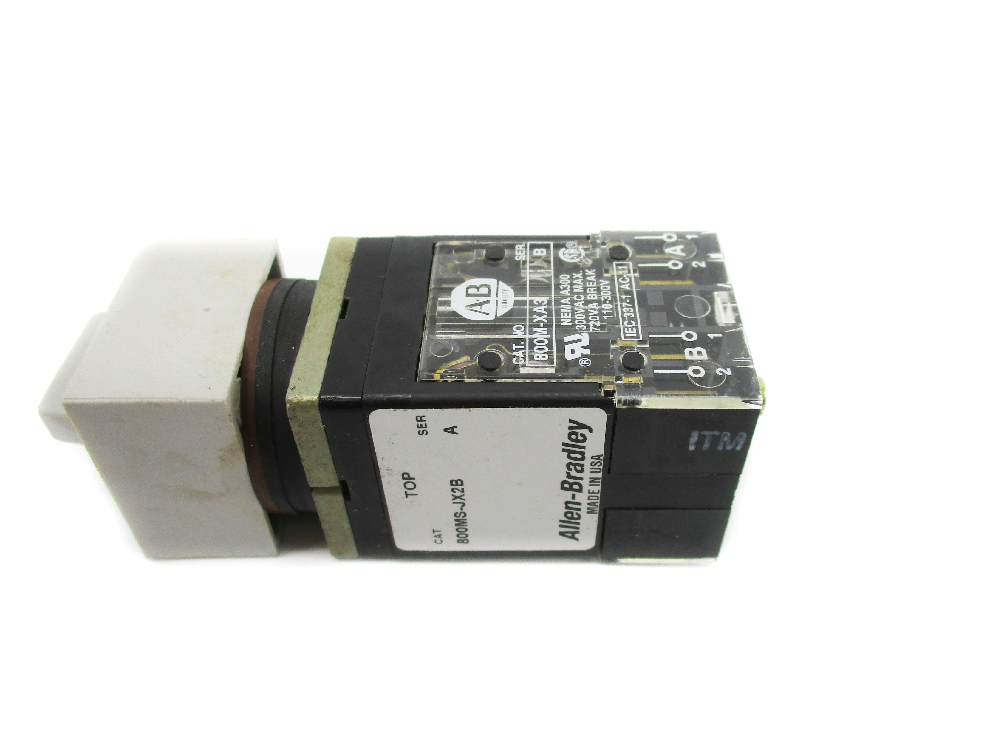 ALLEN BRADLEY 800MS-JX2B SER. A NSNP