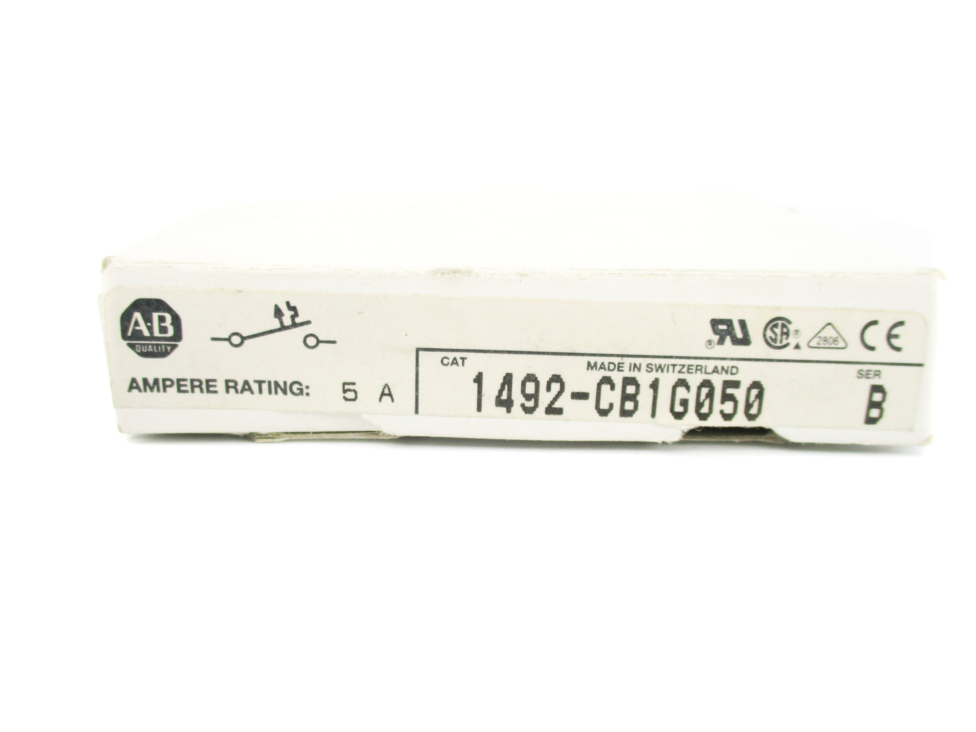 ALLEN BRADLEY 1492-CB1G050 SER. B 277VAC 5A NSMP