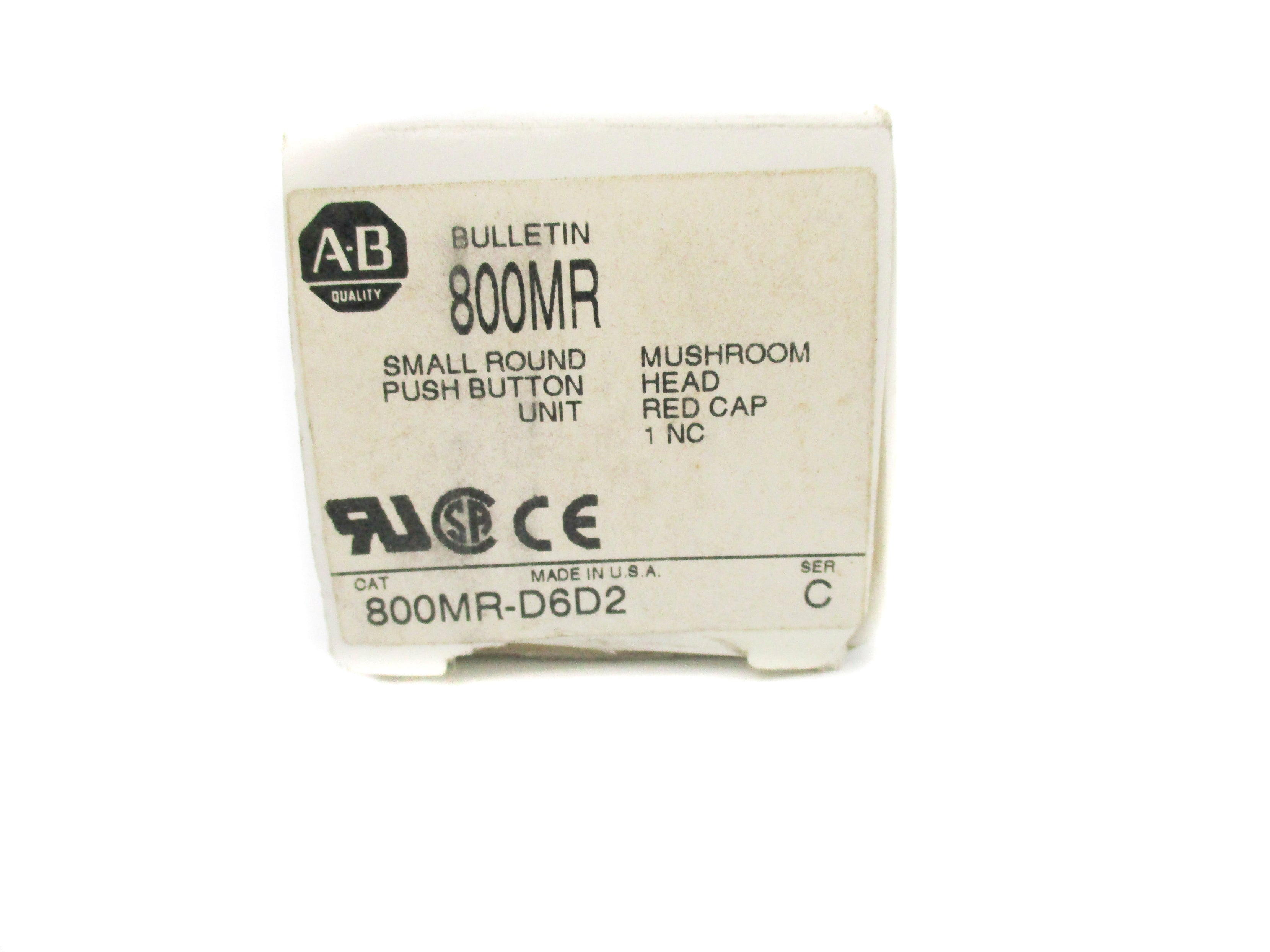 INDUSTRIAL SPARE PART 800MR-D6D2 SER. C (WH) NSMP