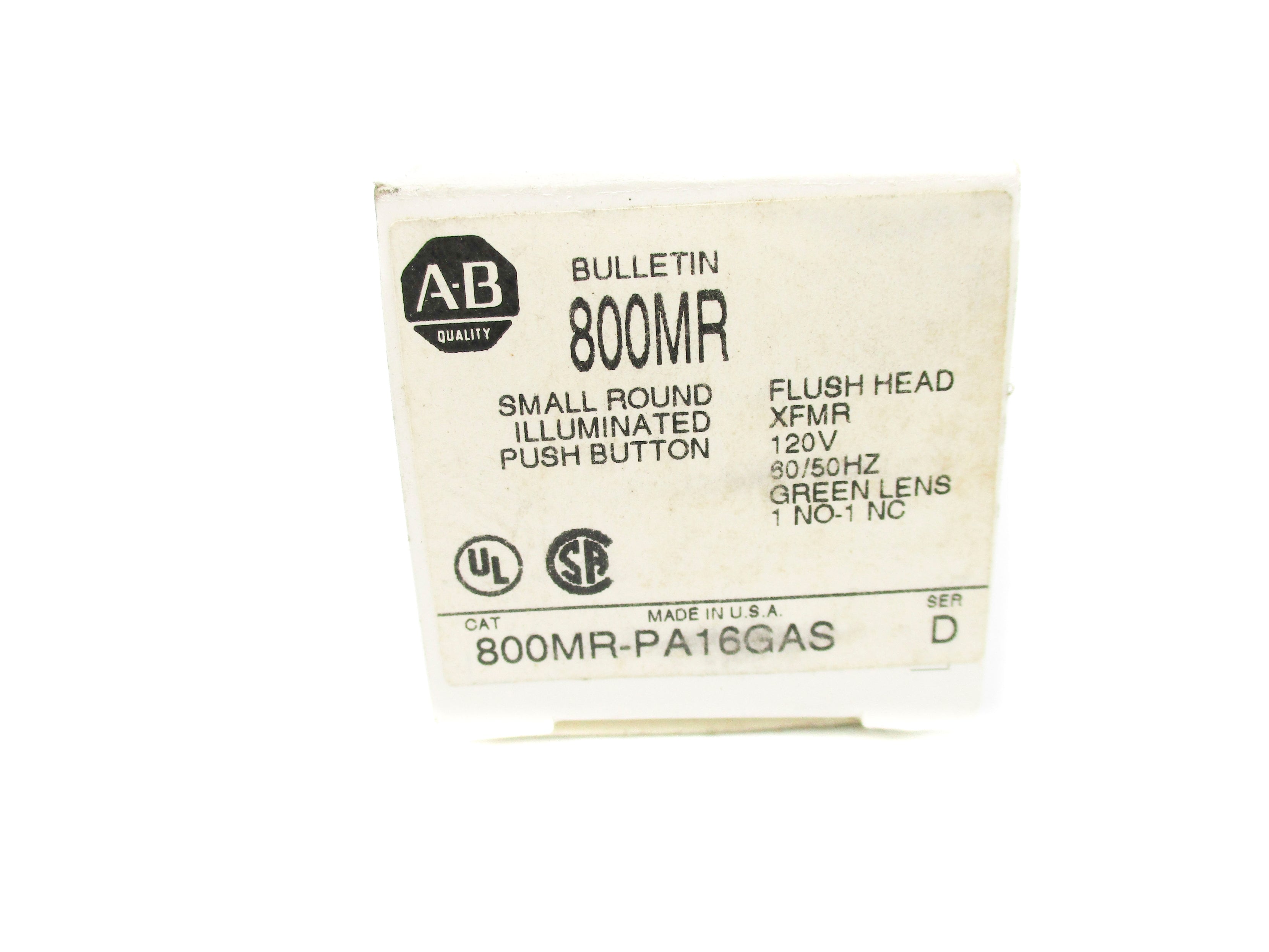 INDUSTRIAL SPARE PART 800MR-PA16GAS SER. D (WH) NSMP