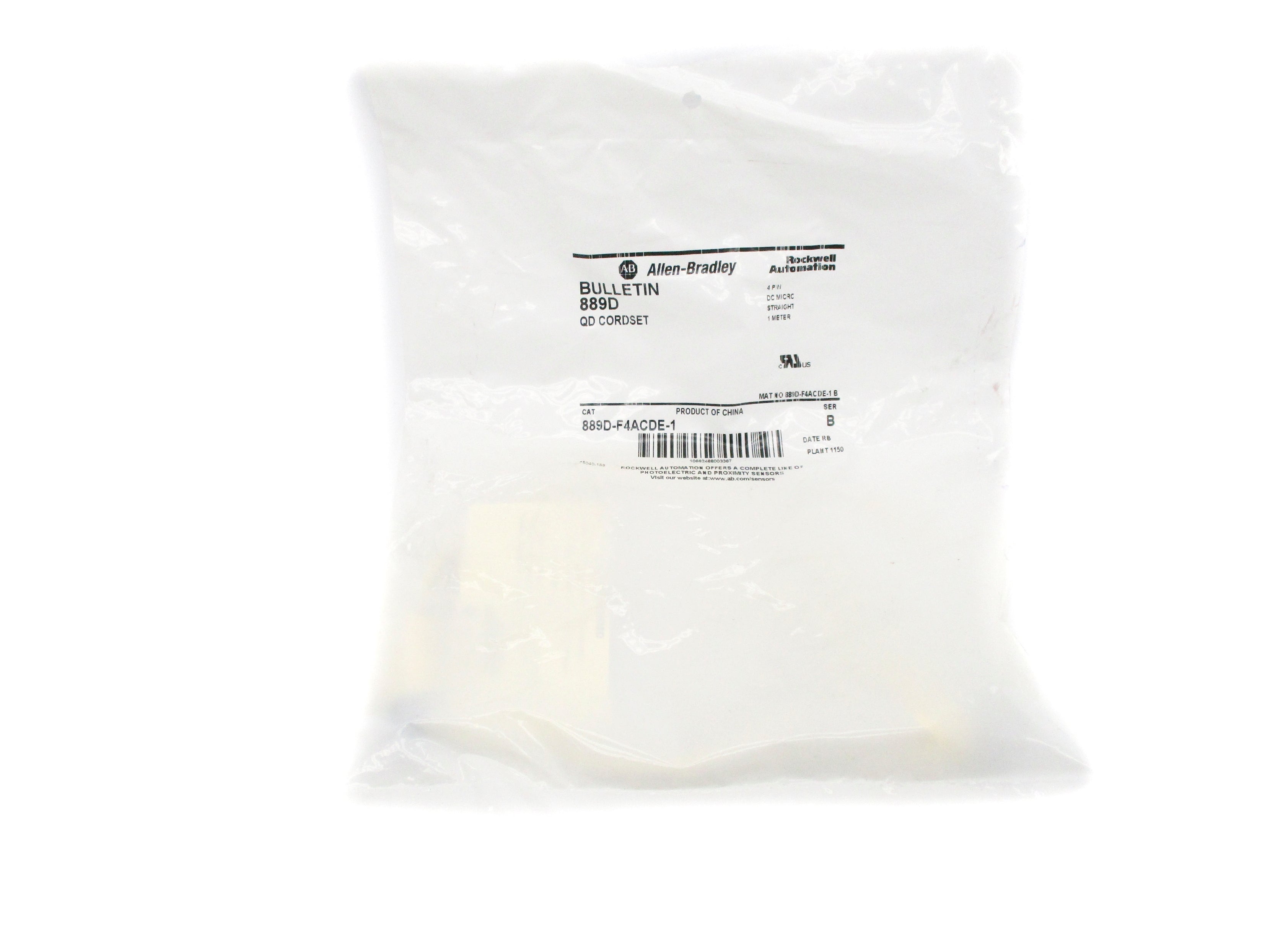ALLEN BRADLEY 889D-F4ACDE-1 SER. B NSMP