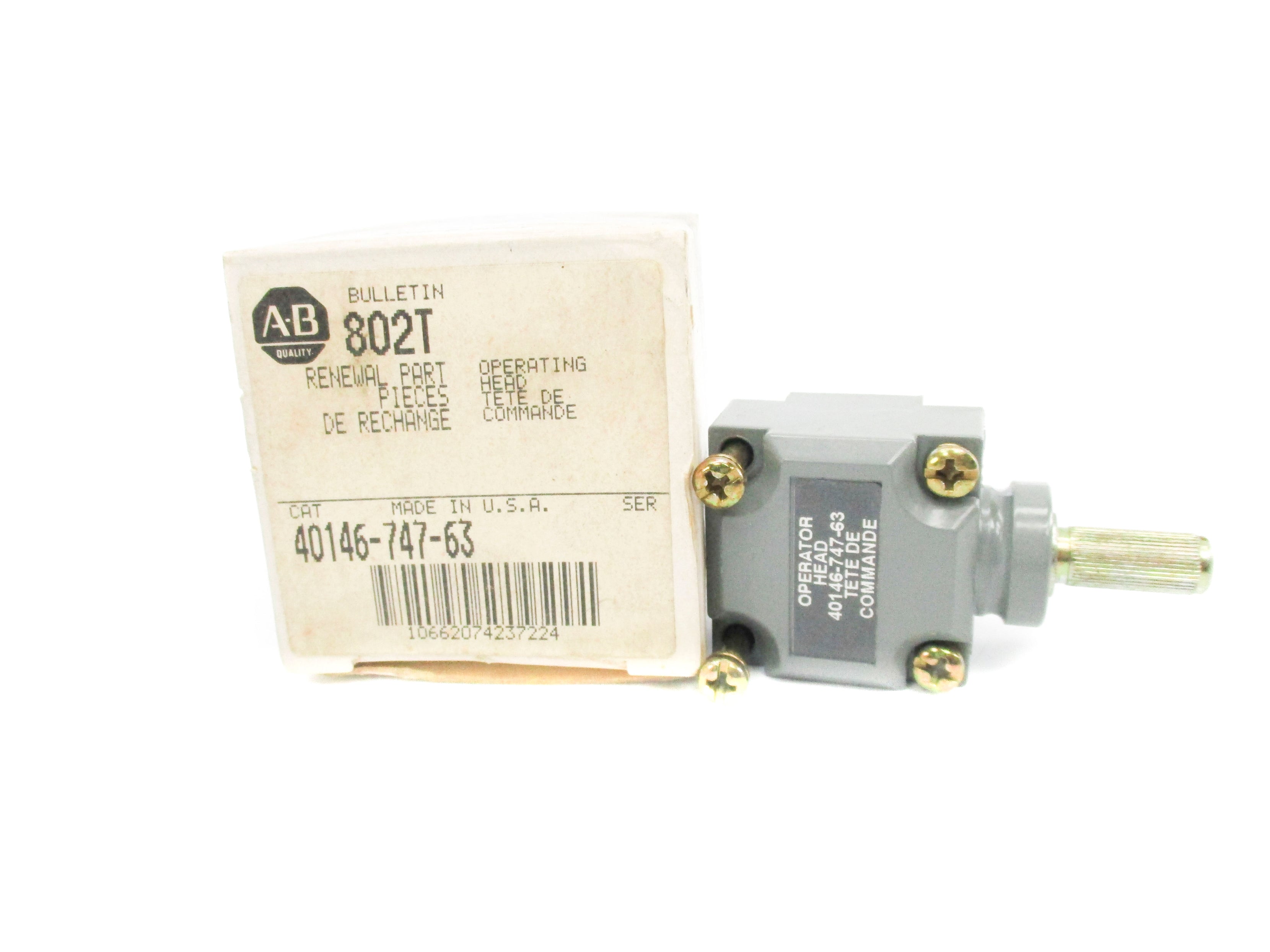 ALLEN BRADLEY 40146-747-63 (GY/BL) NSMP