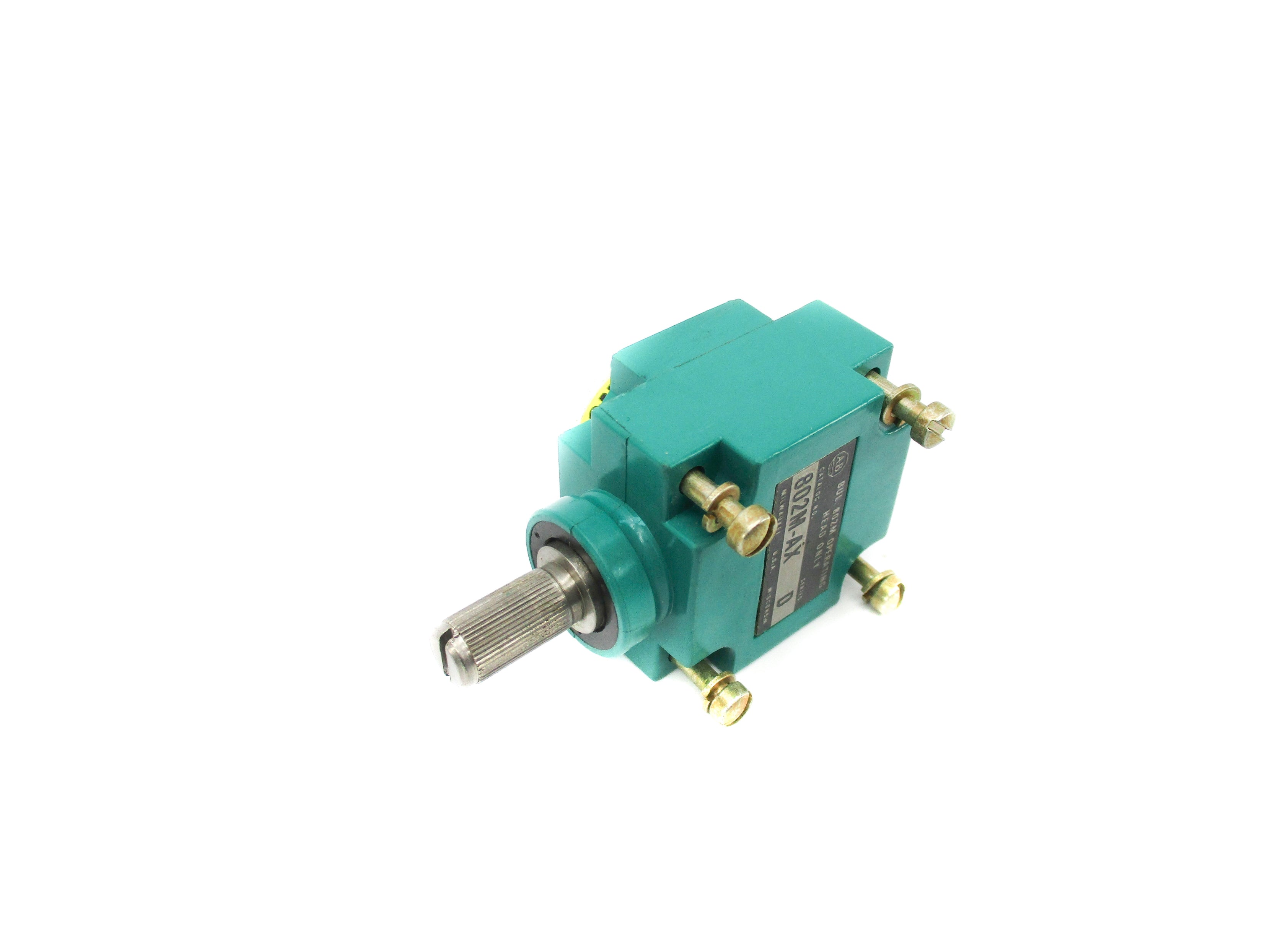 ALLEN BRADLEY 802M-AX SER. D (BK/YL) NSMP