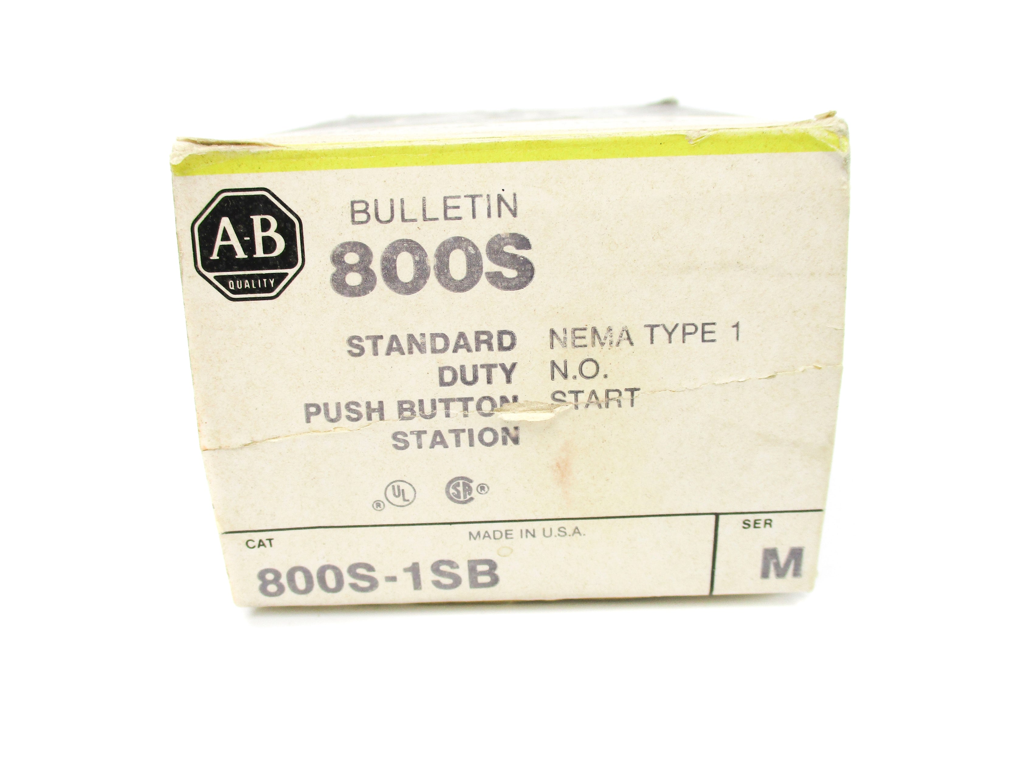 INDUSTRIAL SPARE PART 800S-1SB SER. M (BK/YL) NSMP