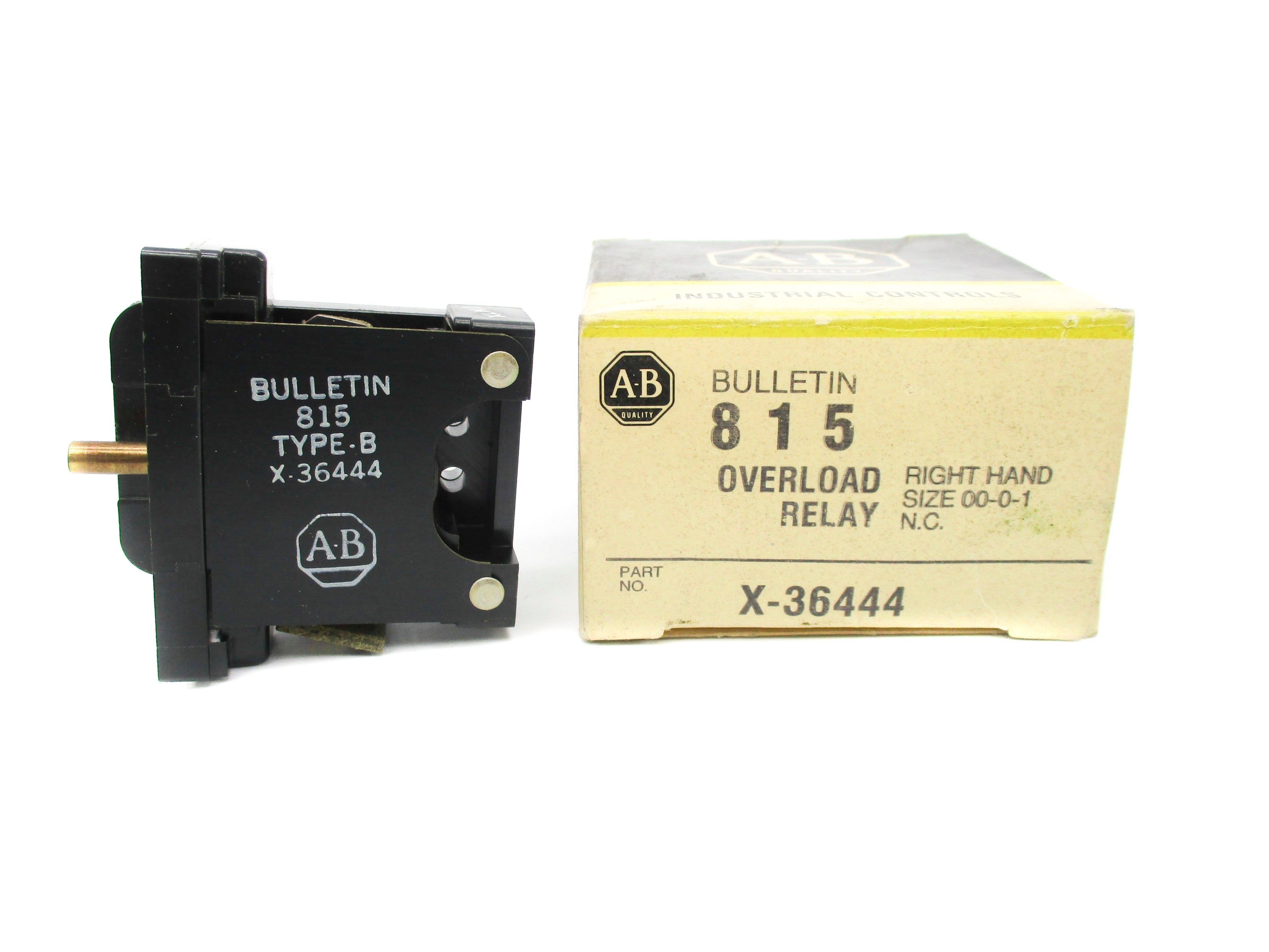 INDUSTRIAL SPARE PART X-36444 (BK/YL) NSMP