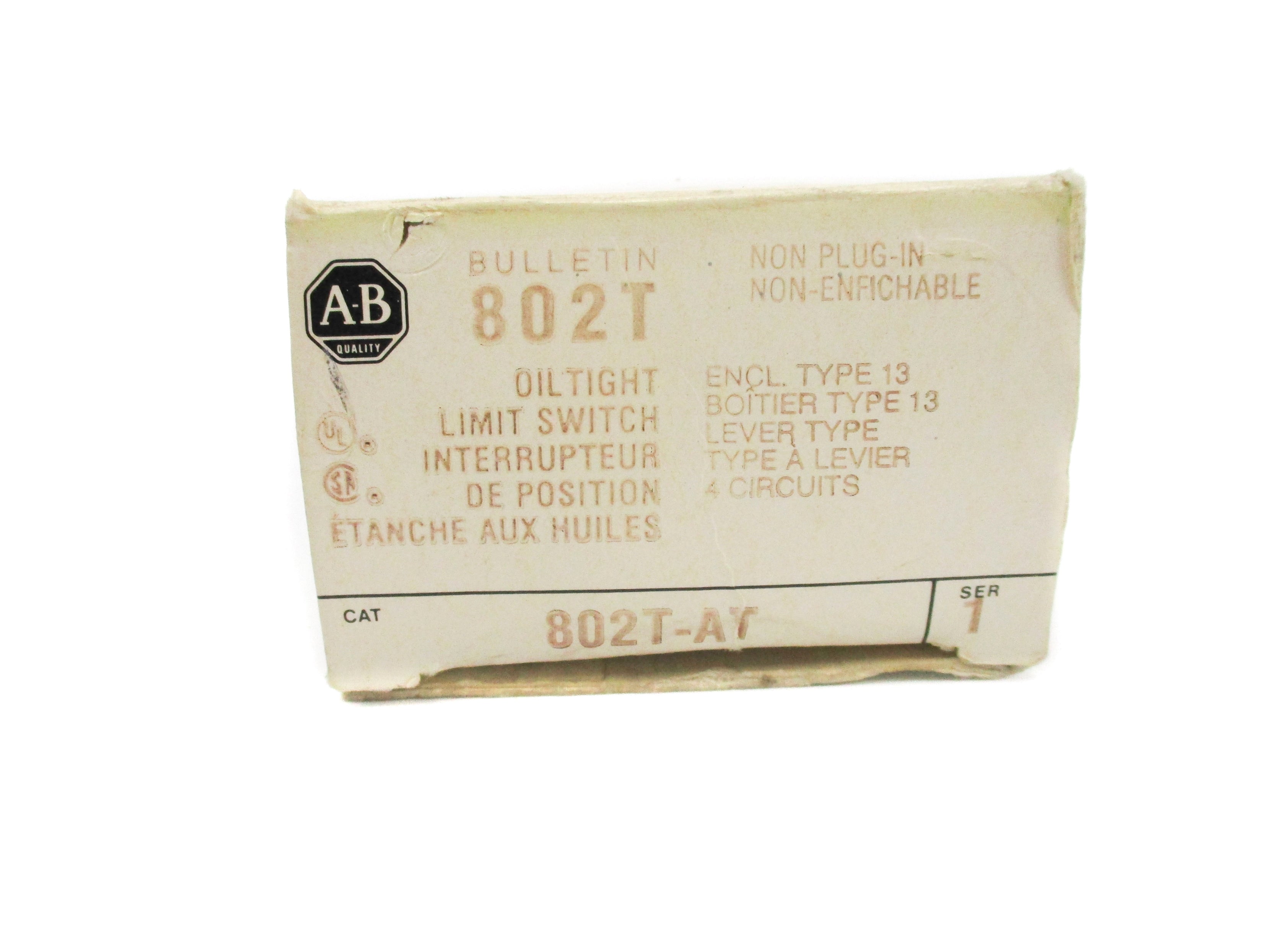 INDUSTRIAL SPARE PART 802T-AT SER. 1 120-600VAC 60A (BK/YL) NSMP