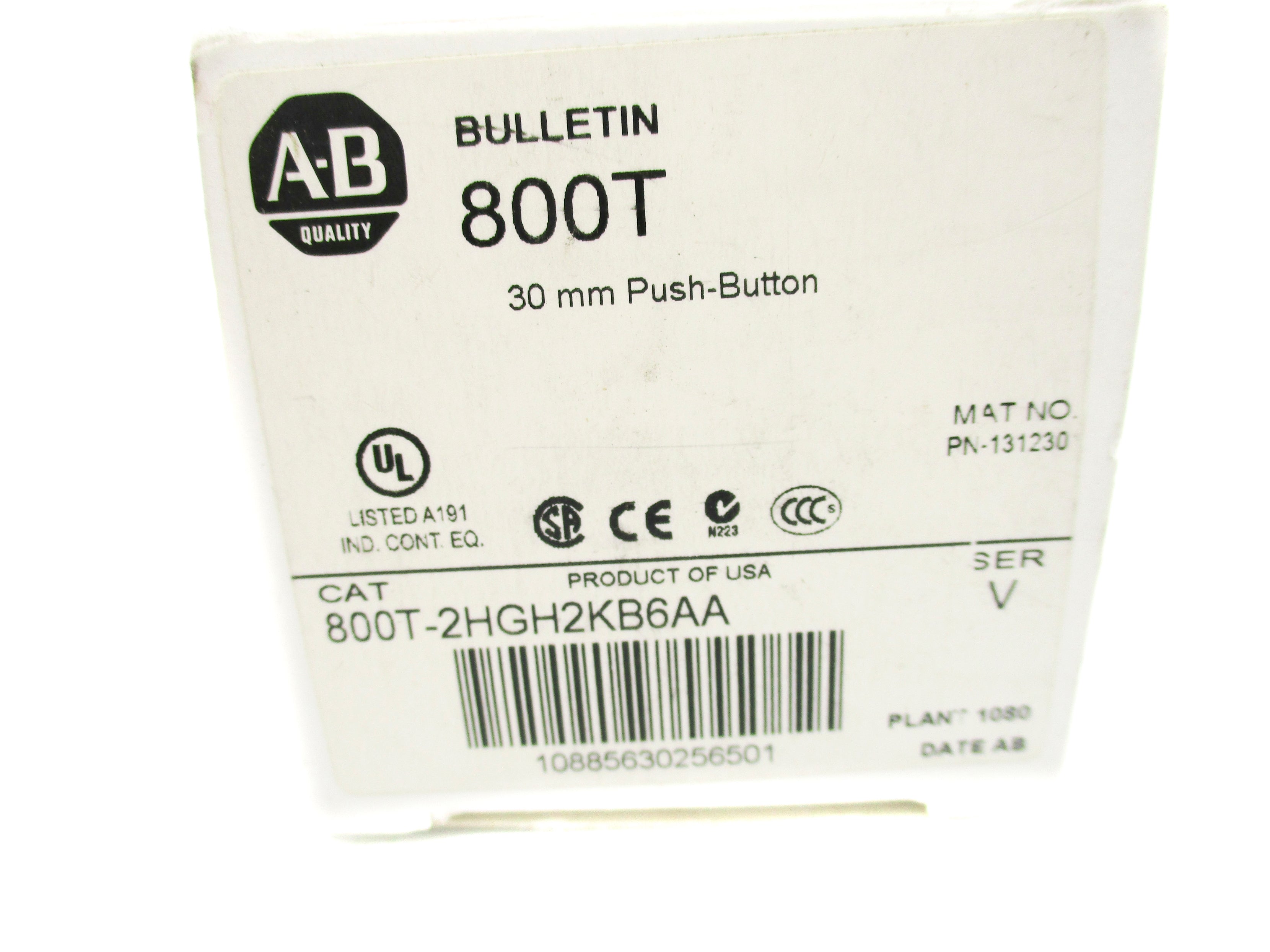 INDUSTRIAL SPARE PART 800T-2HGH2KB6AA SER. V 12-130VAC/DC (WH) NSMP