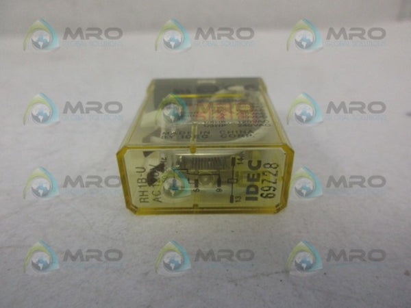 IDEC RH1B-U RELAY 120VAC  UNMP