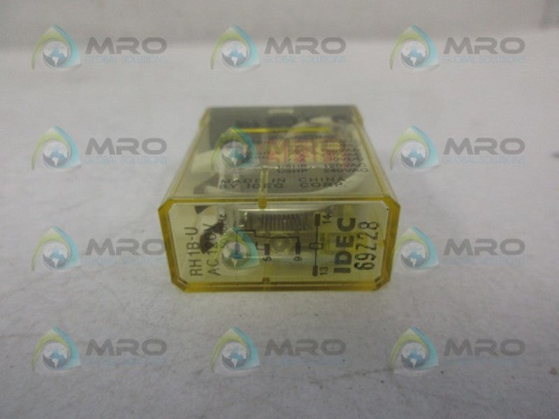 IDEC RH1B-U RELAY 120VAC  UNMP