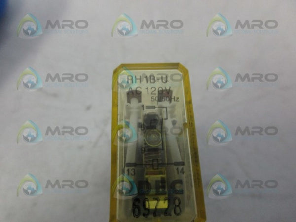 IDEC RH1B-U RELAY 120VAC  UNMP