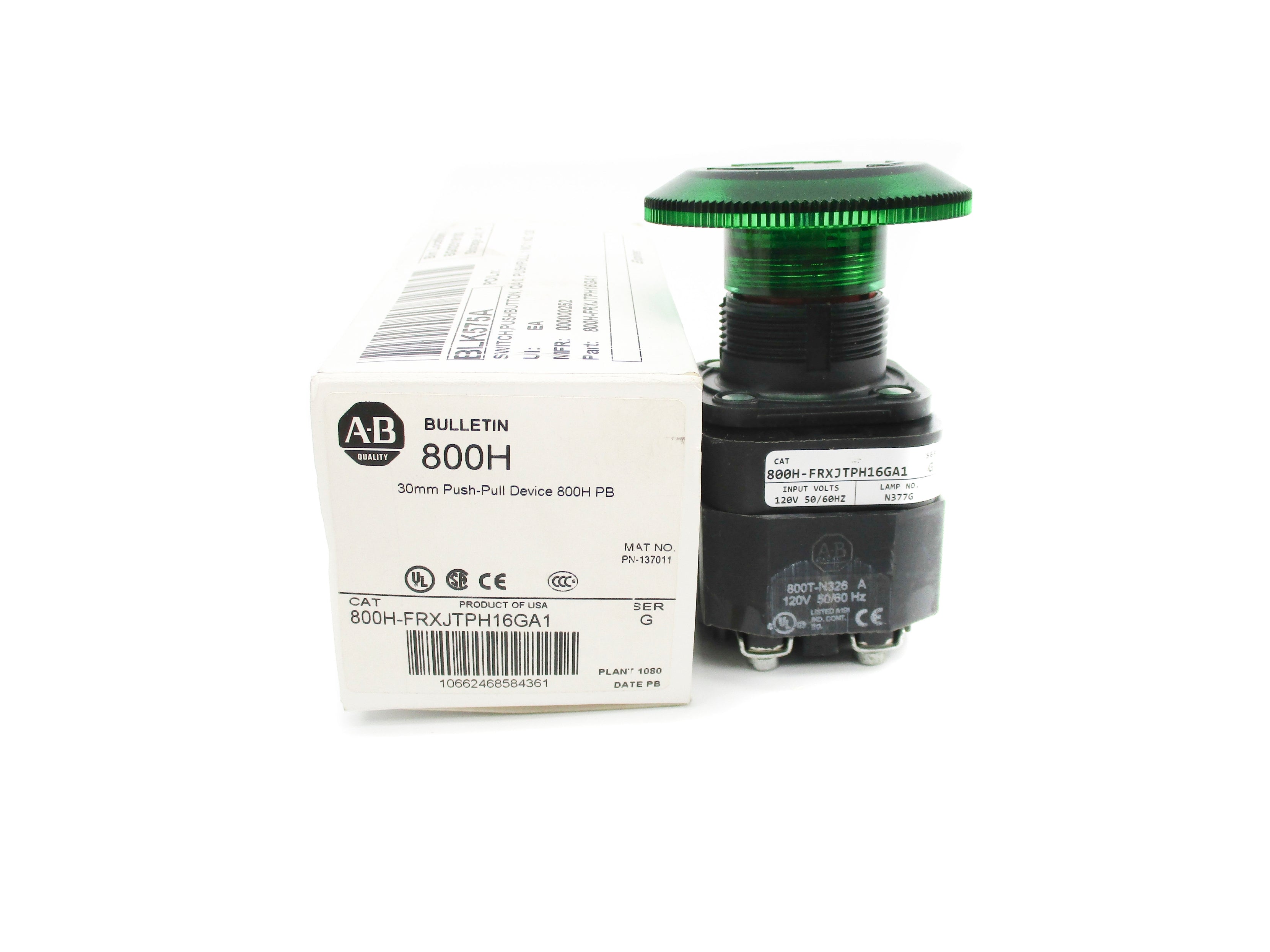 INDUSTRIAL SPARE PART 800H-FRXJTPH16GA1 SER. G (WH) NSMP