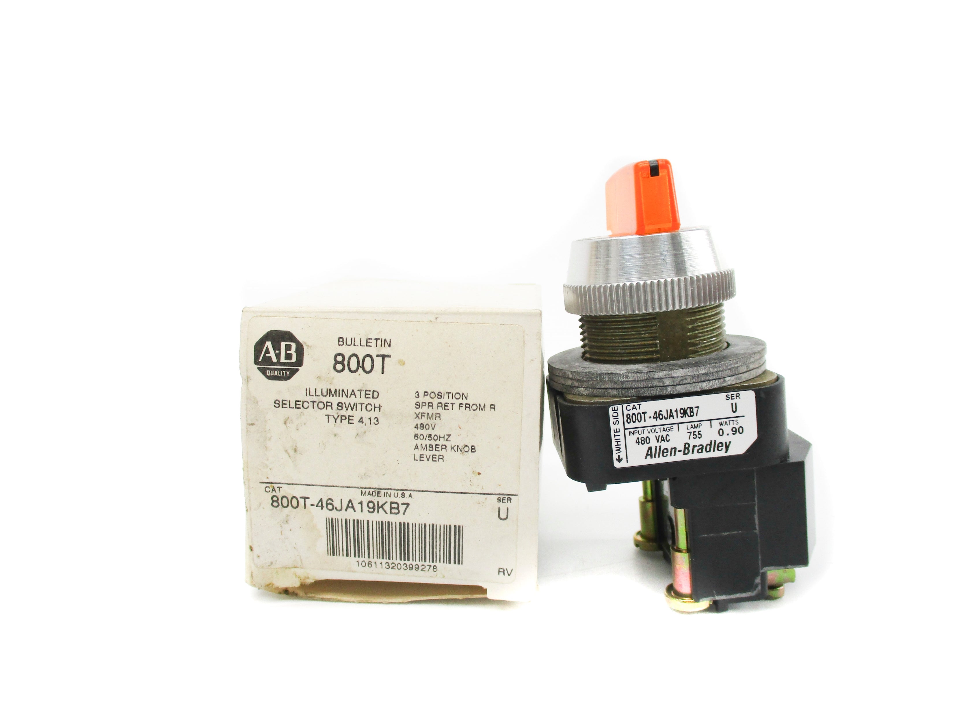 INDUSTRIAL SPARE PART 800T-46JA19KB7 SER. U (WH) NSMP