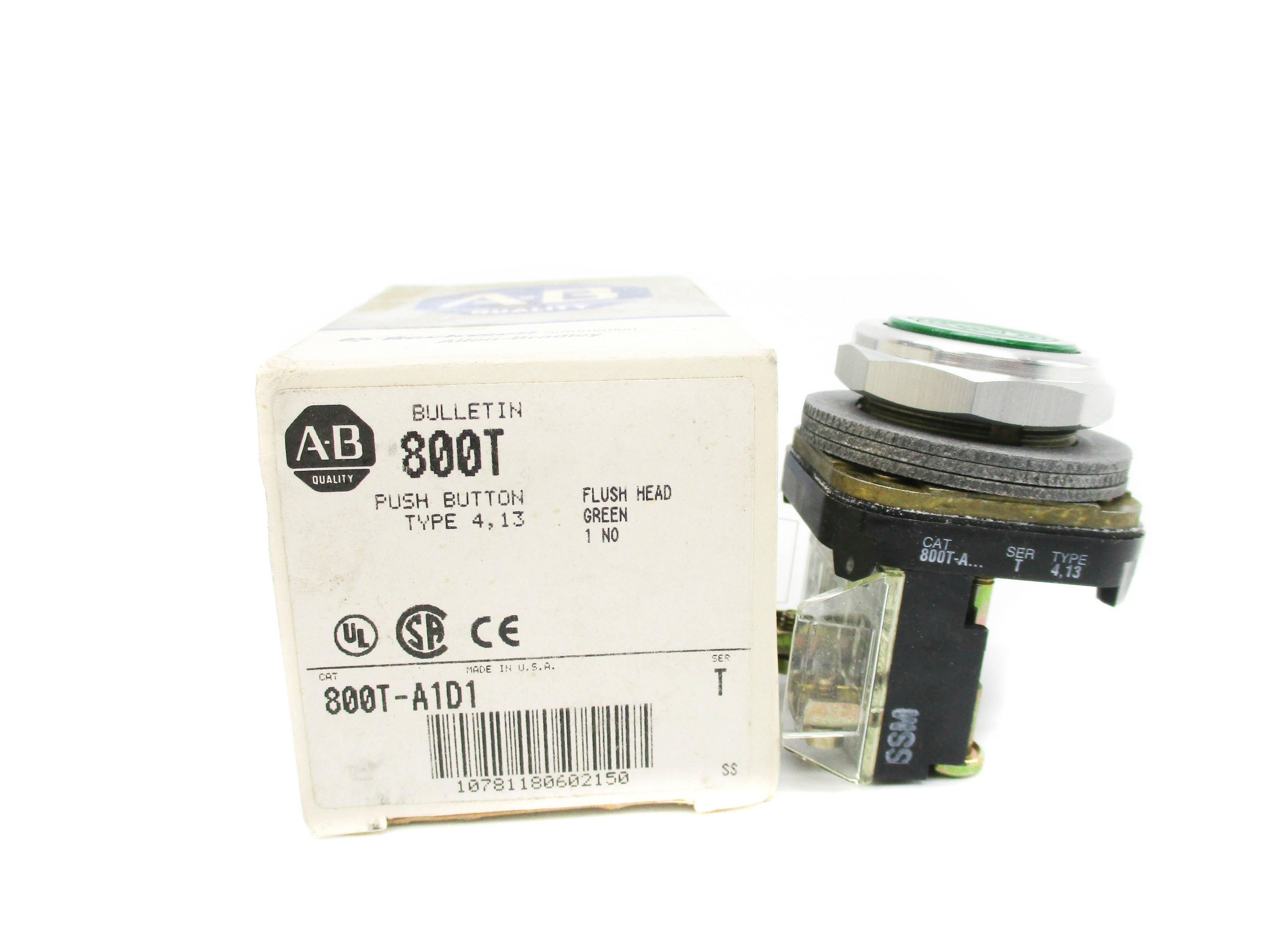 ALLEN BRADLEY 800T-A1D1 SER. T (GY/BL) NSMP