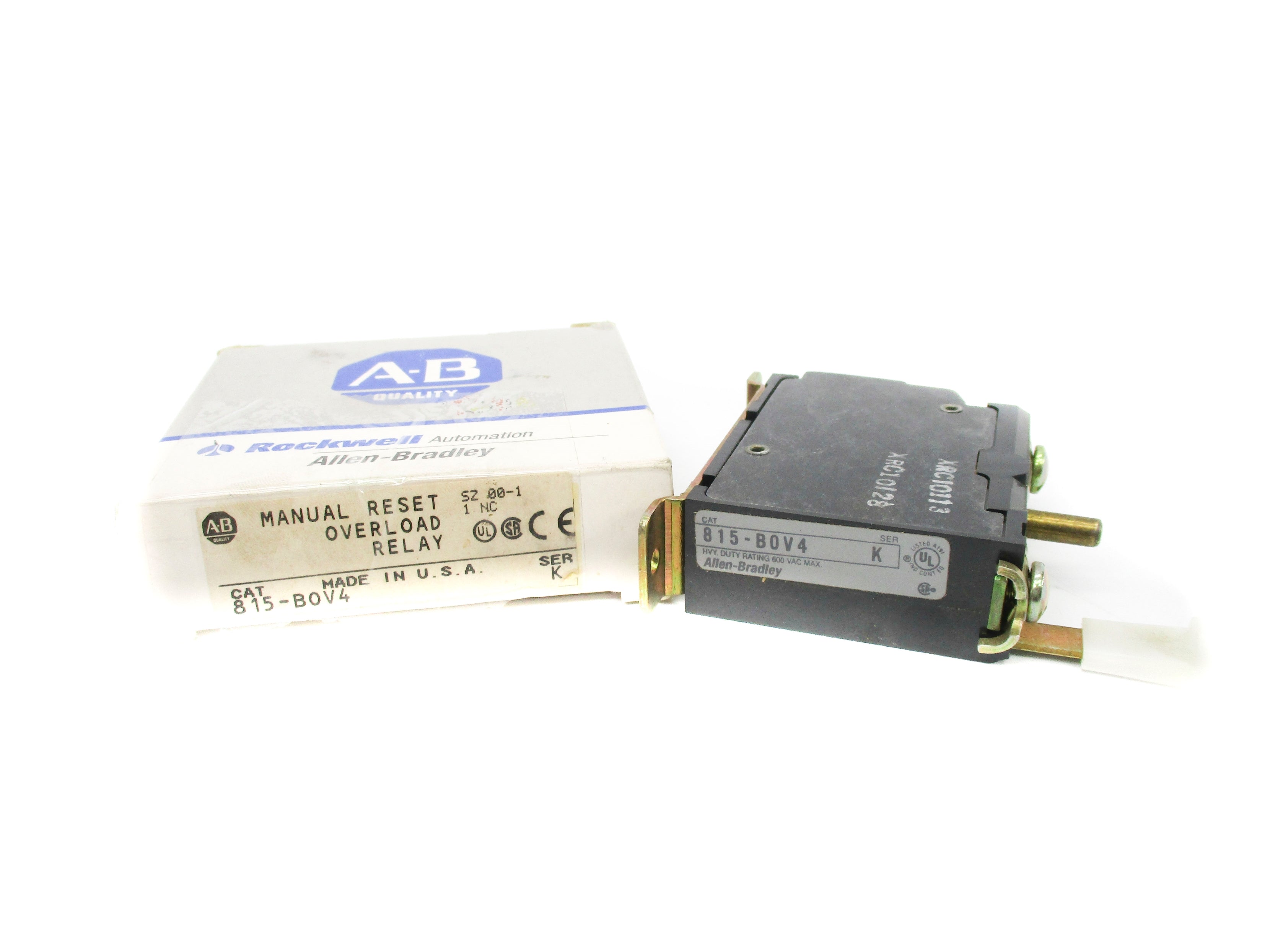 ALLEN BRADLEY 815-BOV4 SER. K (GY/BL) NSMP