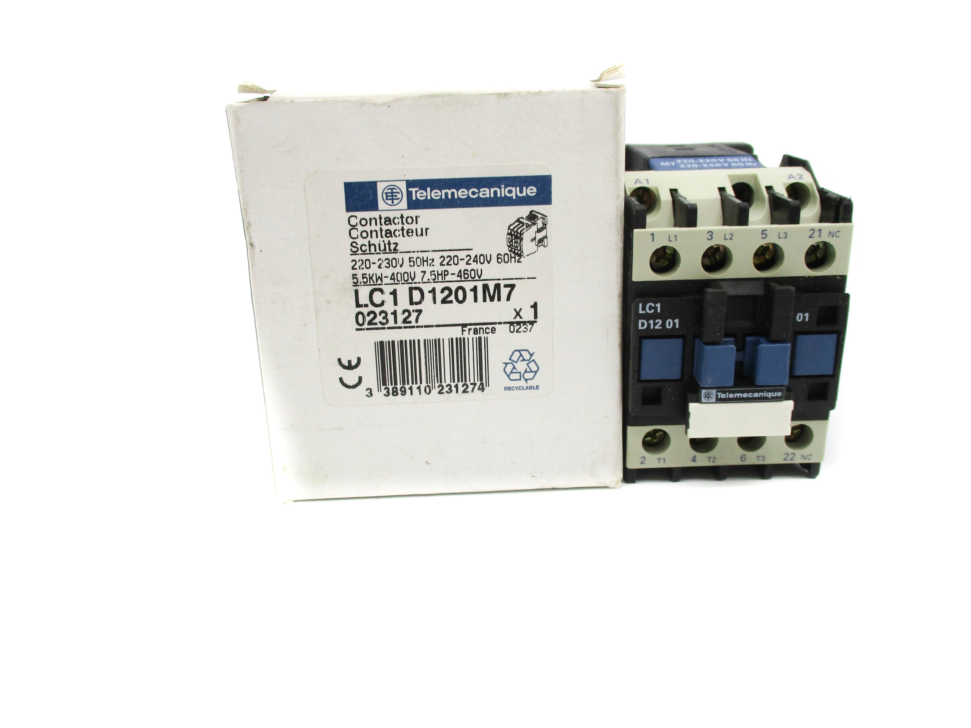TELEMECANIQUE LC1D1201M7 240V NSMP
