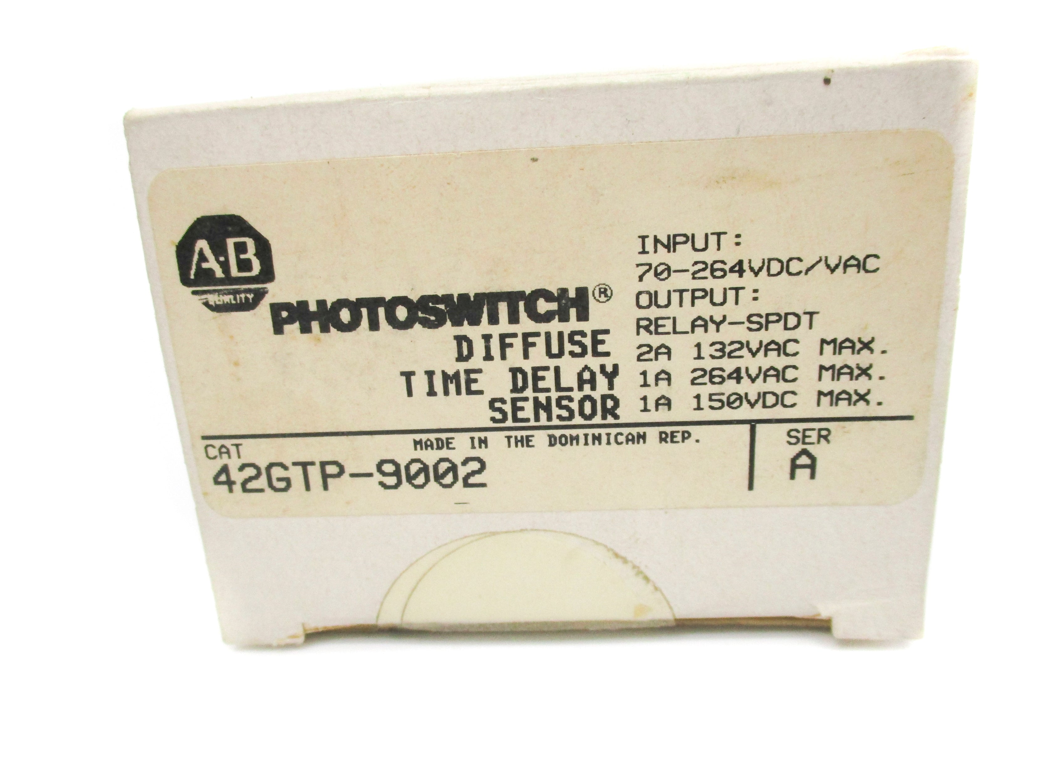 ALLEN BRADLEY 42GTP-9002 SER. A (GY/BL) NSMP