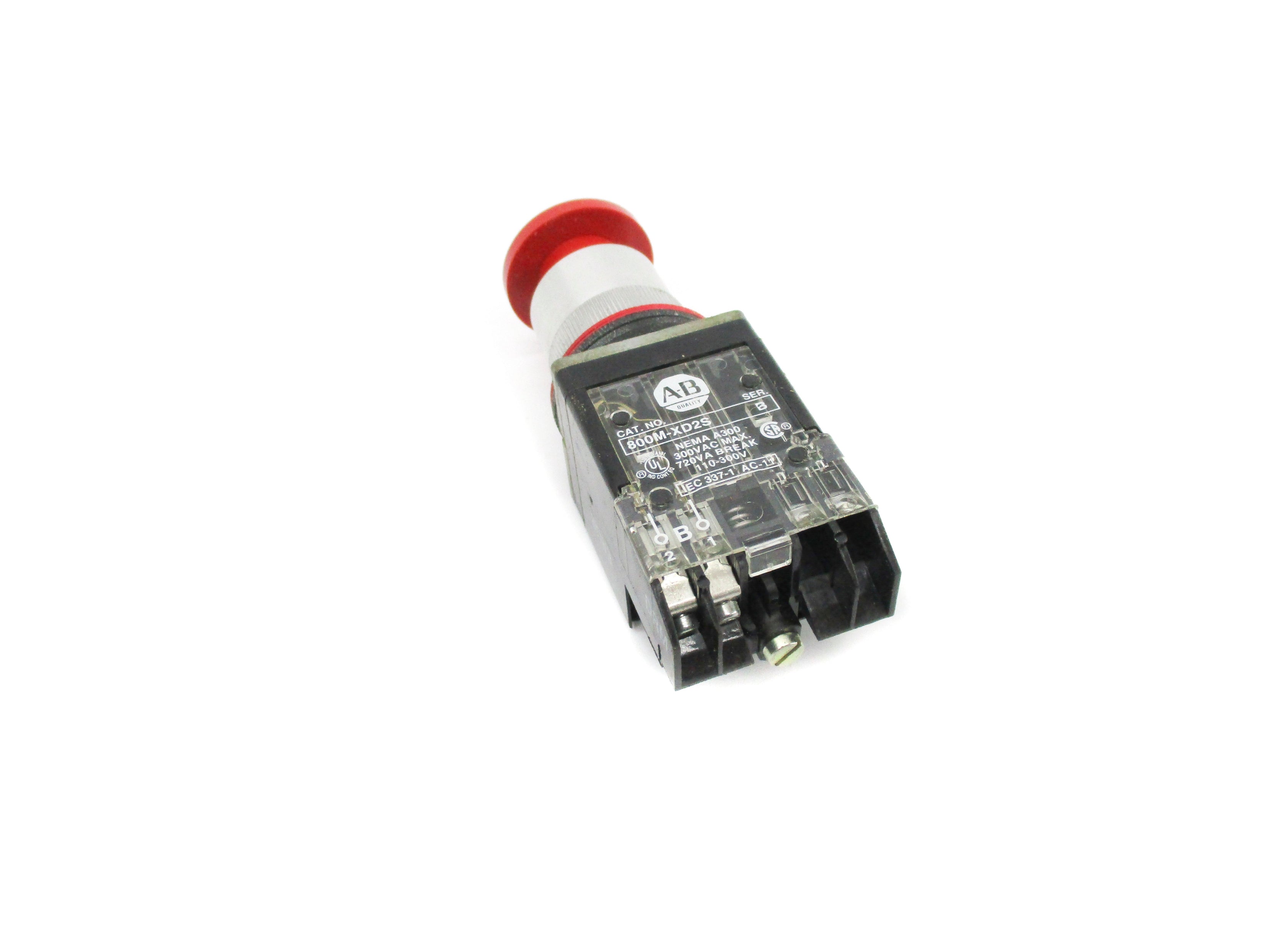 ALLEN BRADLEY 800MR-D6D2S SER. C (BK/YL) NSMP