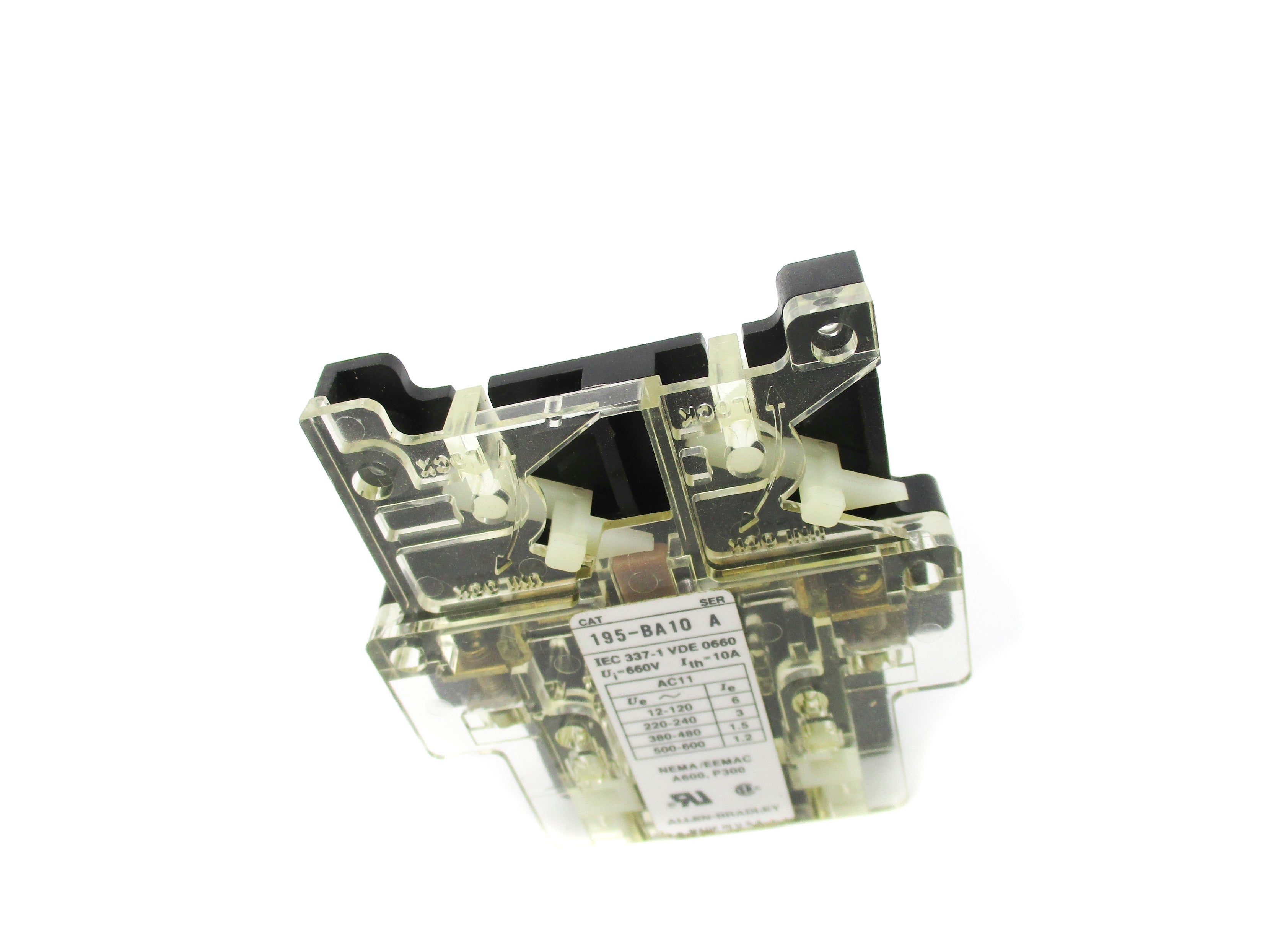 INDUSTRIAL SPARE PART 195-BA10 SER. A 500-600VAC 1.2A ( BK/YL) NSMP