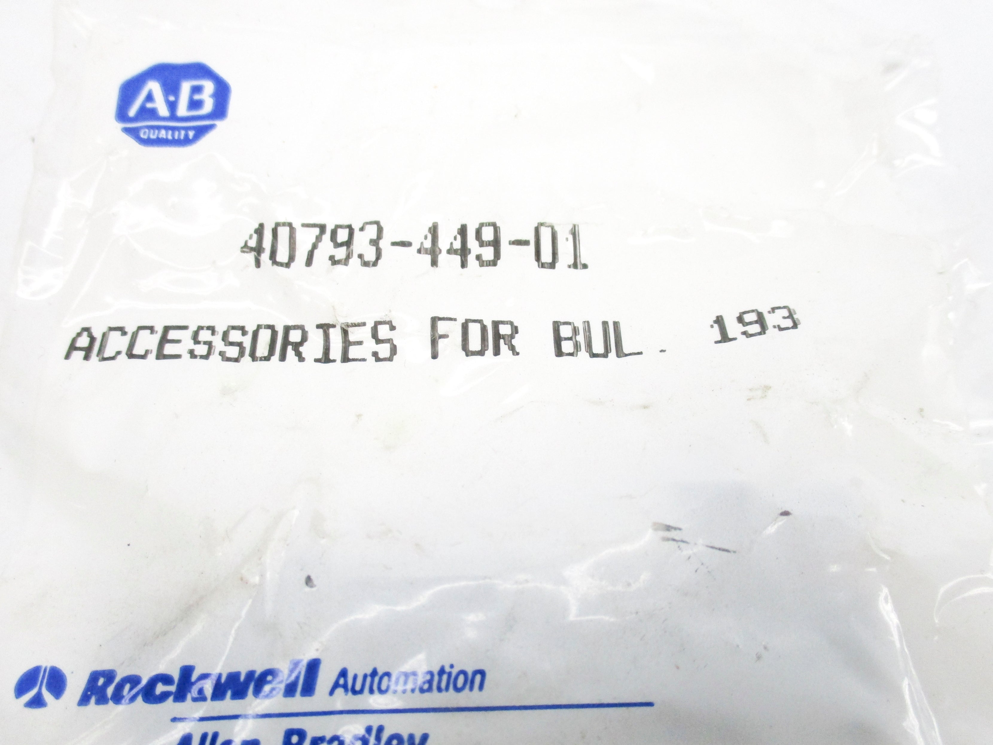 INDUSTRIAL SPARE PART 40793-449-01 NSMP