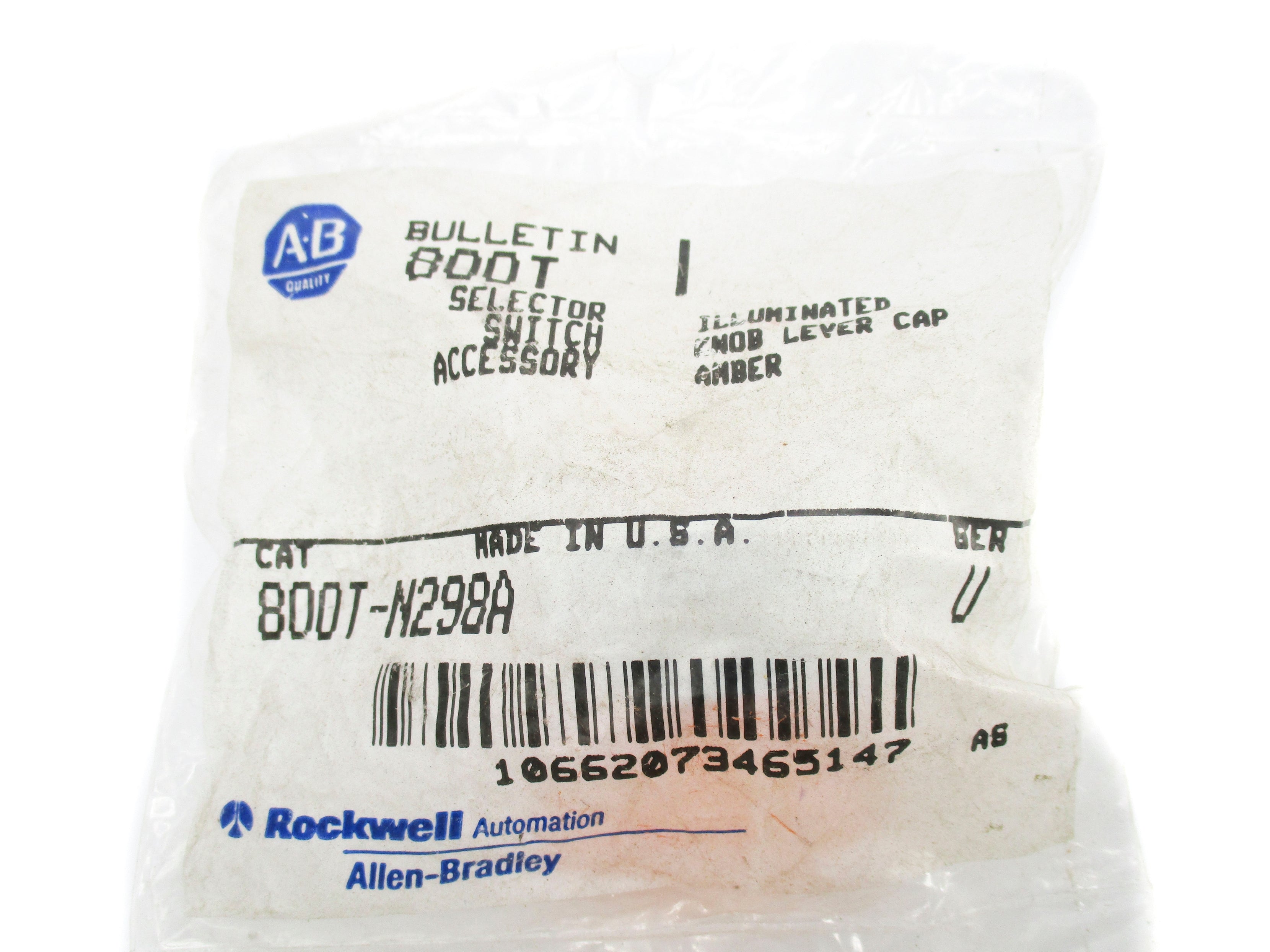 INDUSTRIAL SPARE PART 800T-N298A SER. U NSMP
