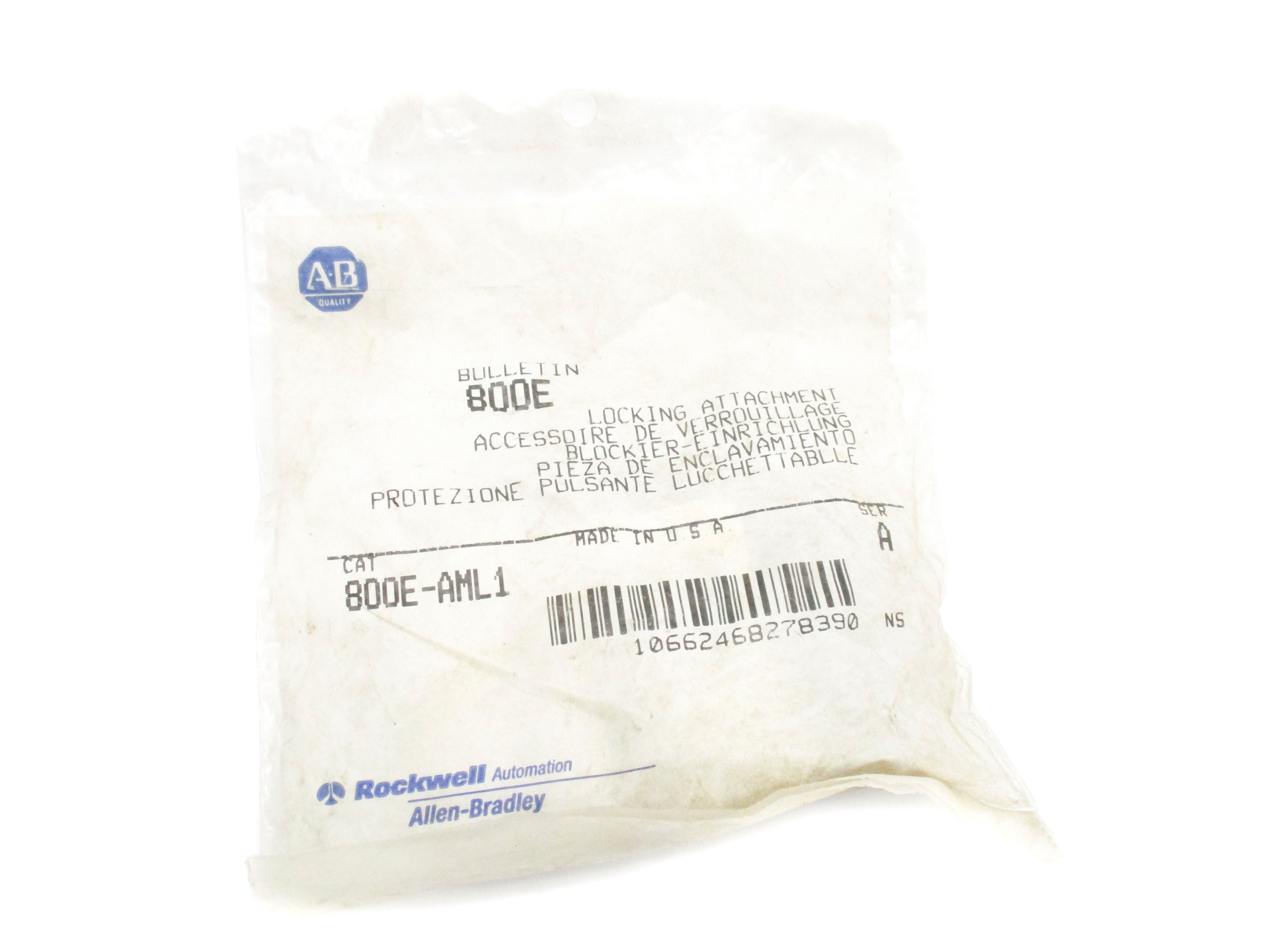 INDUSTRIAL SPARE PART 800E-AML1 SER. A NSMP