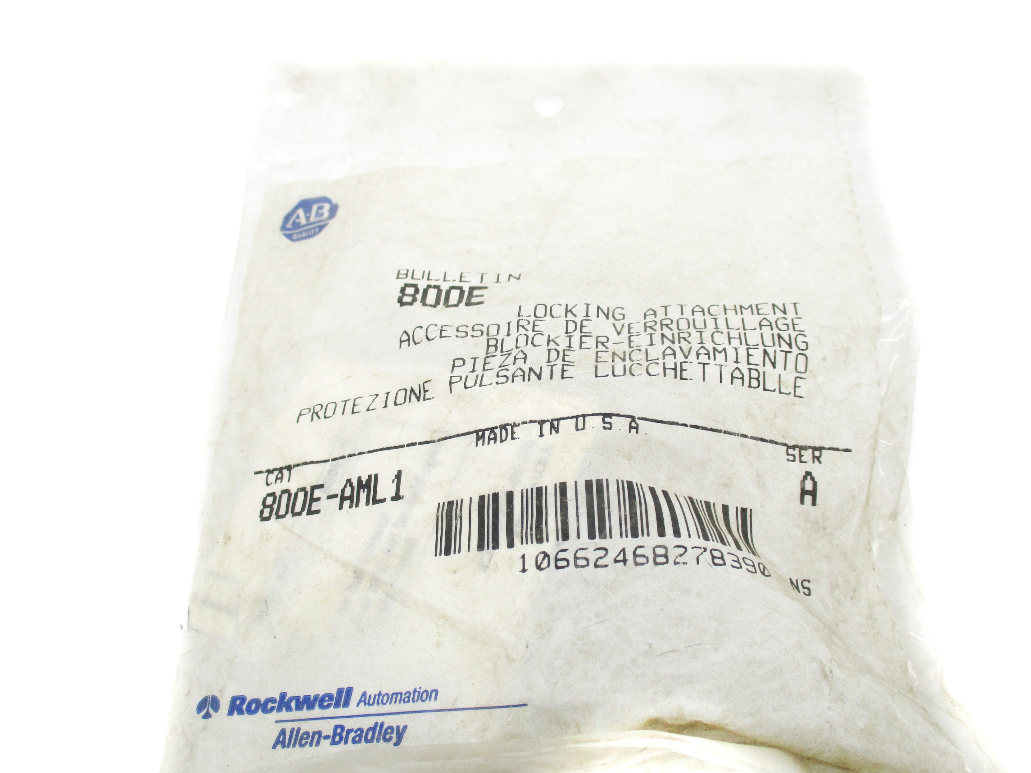 INDUSTRIAL SPARE PART 800E-AML1 SER. A NSMP