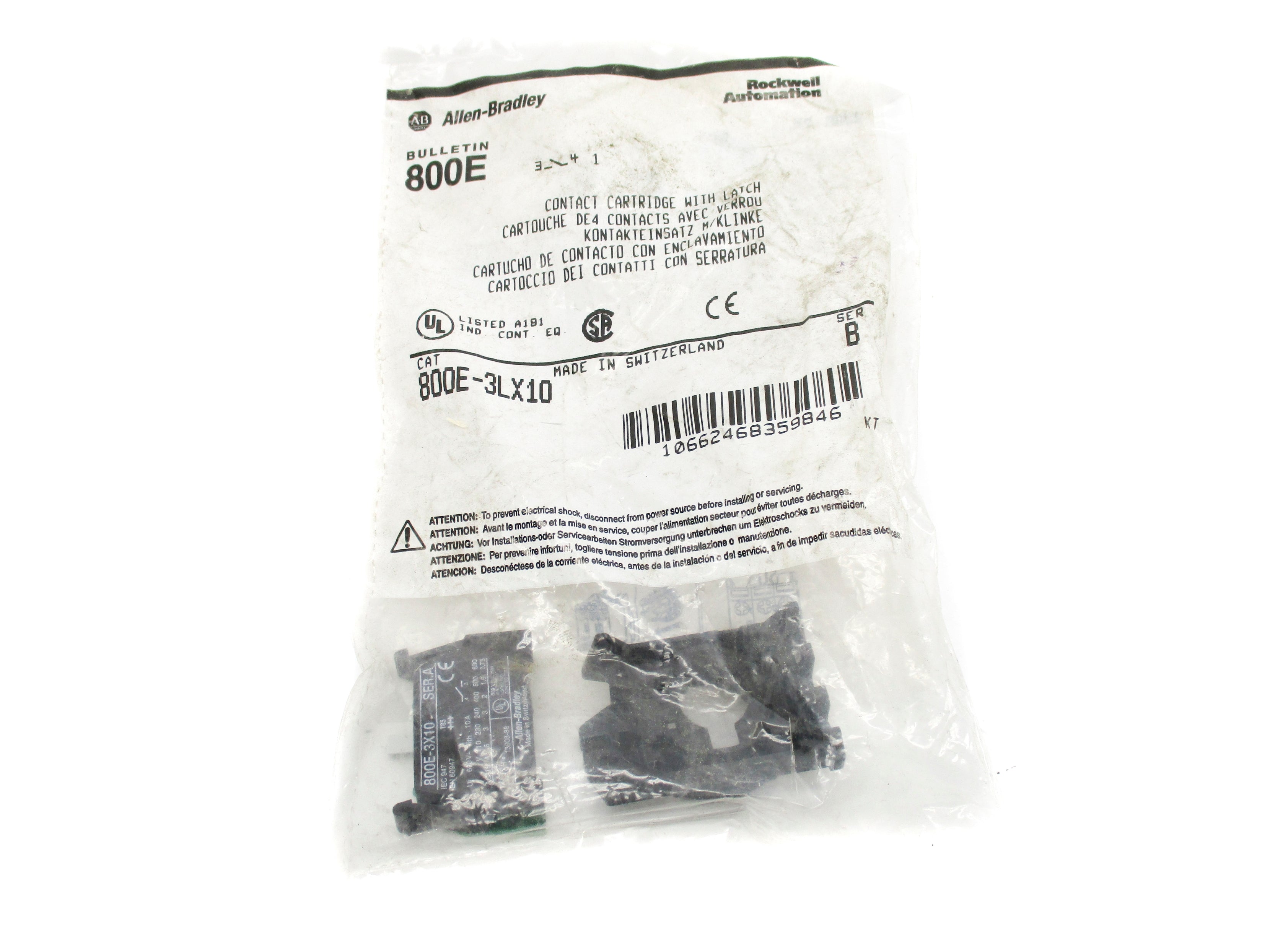 INDUSTRIAL SPARE PART 800E-3LX10 SER. B NSMP