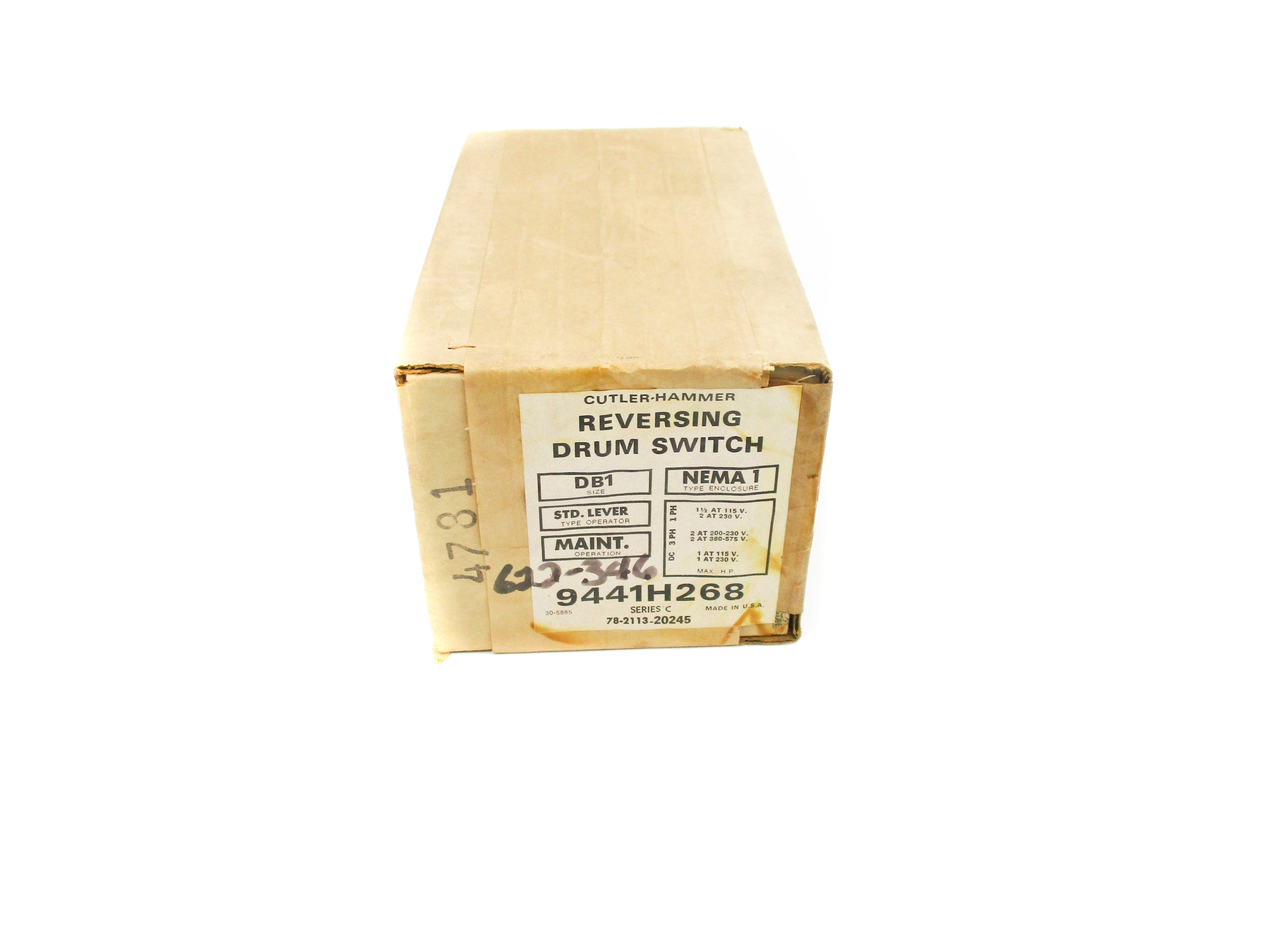CUTLER HAMMER 9441H268 SER. C NSFS