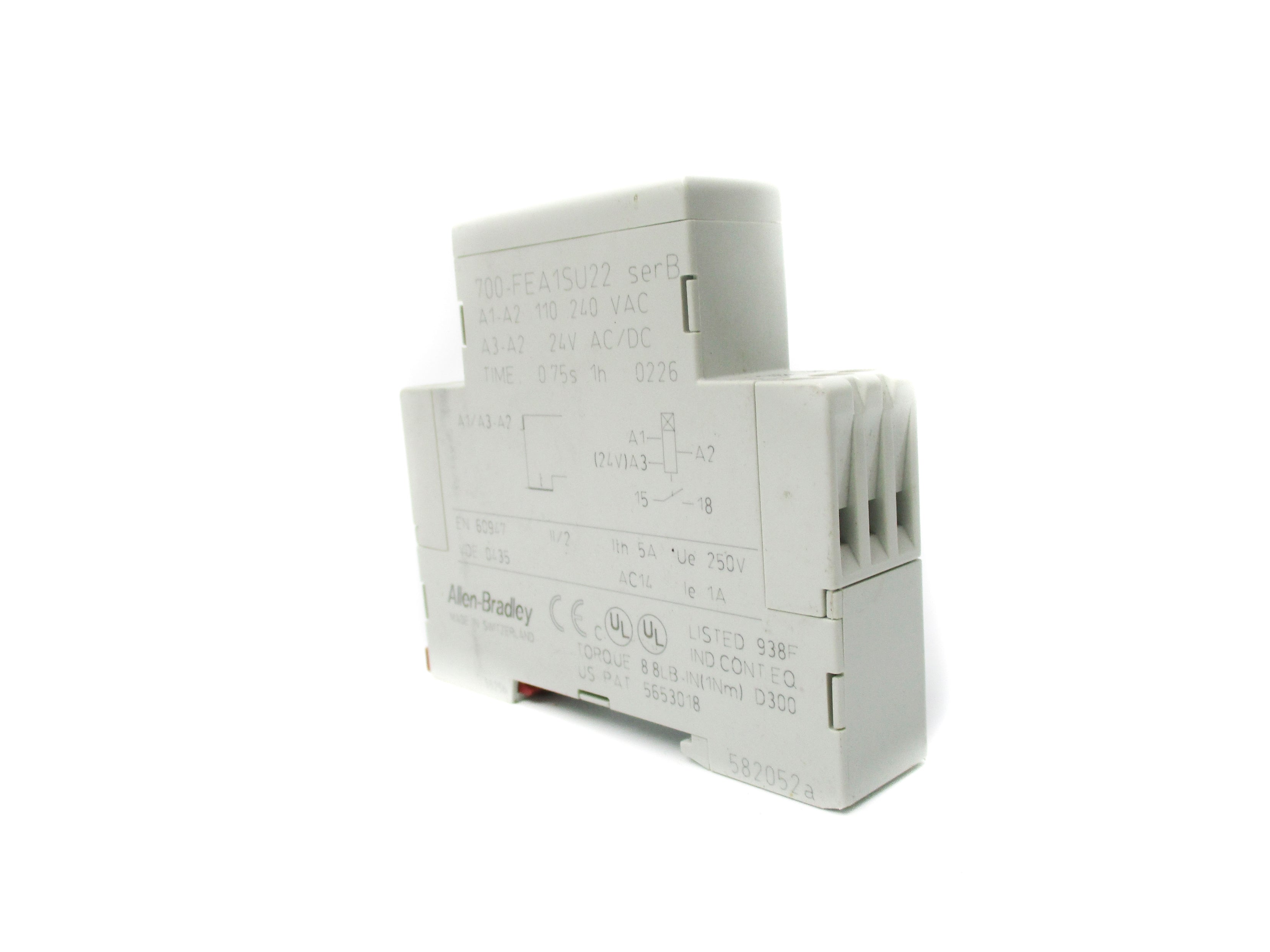 INDUSTRIAL SPARE PART 700-FEA1SU22 SER. B 110-240VAC 5A 0.75S-1H NSNP