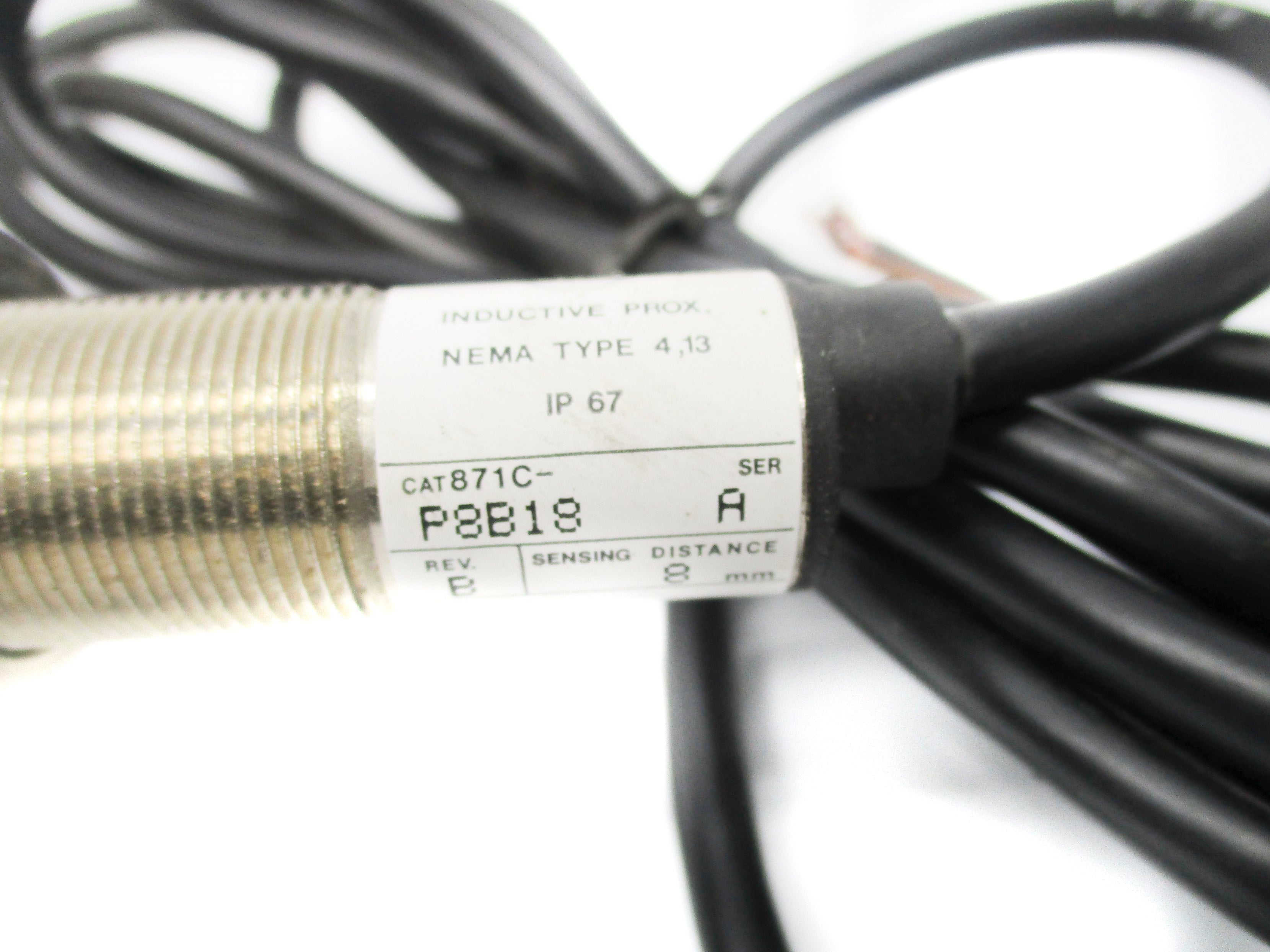 INDUSTRIAL SPARE PART 871C-P8B18 SER. A 10-30VDC NSNP