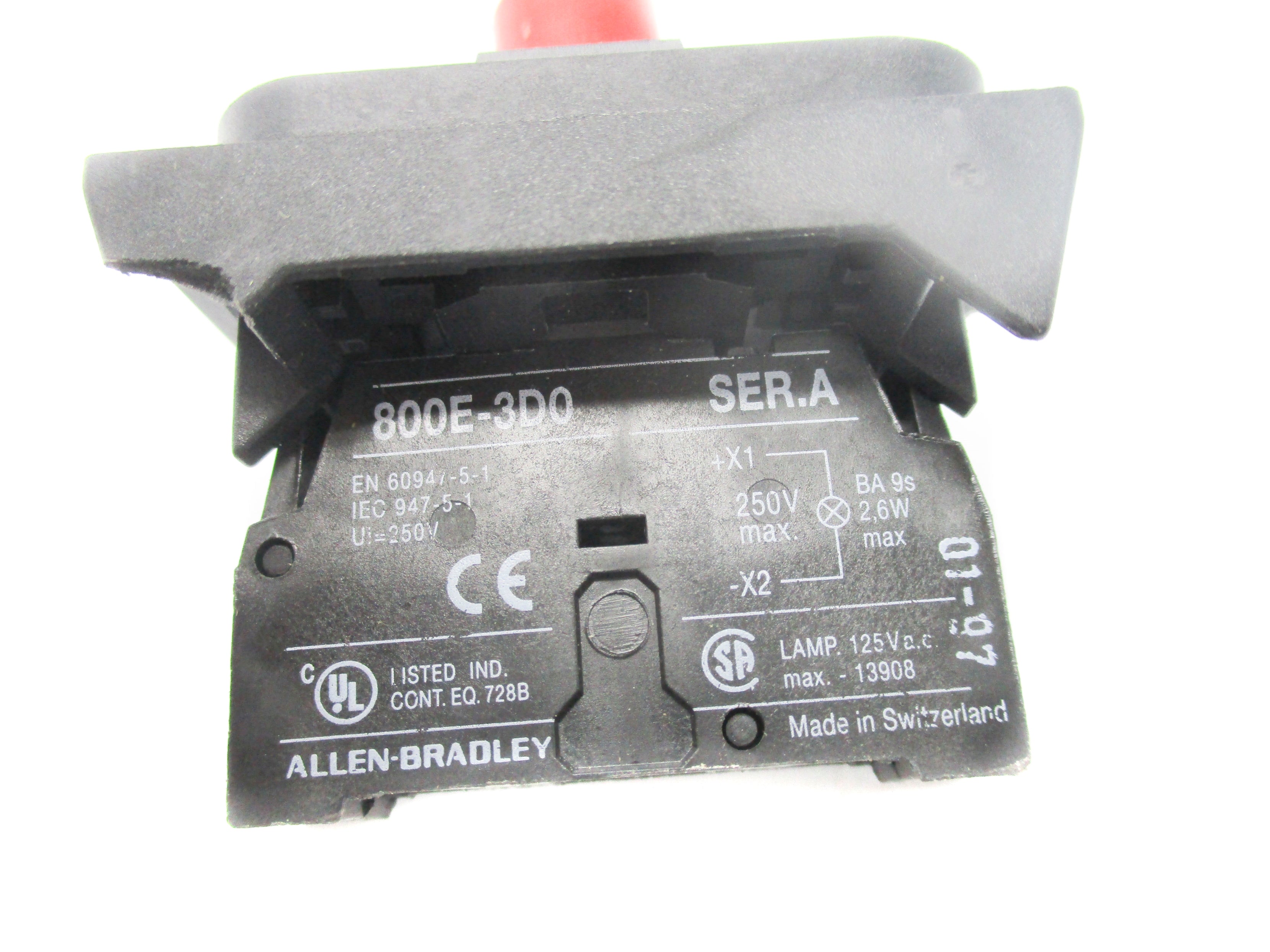 INDUSTRIAL SPARE PART 800E-3D0 SER. A (AS PICTURED) NSNP