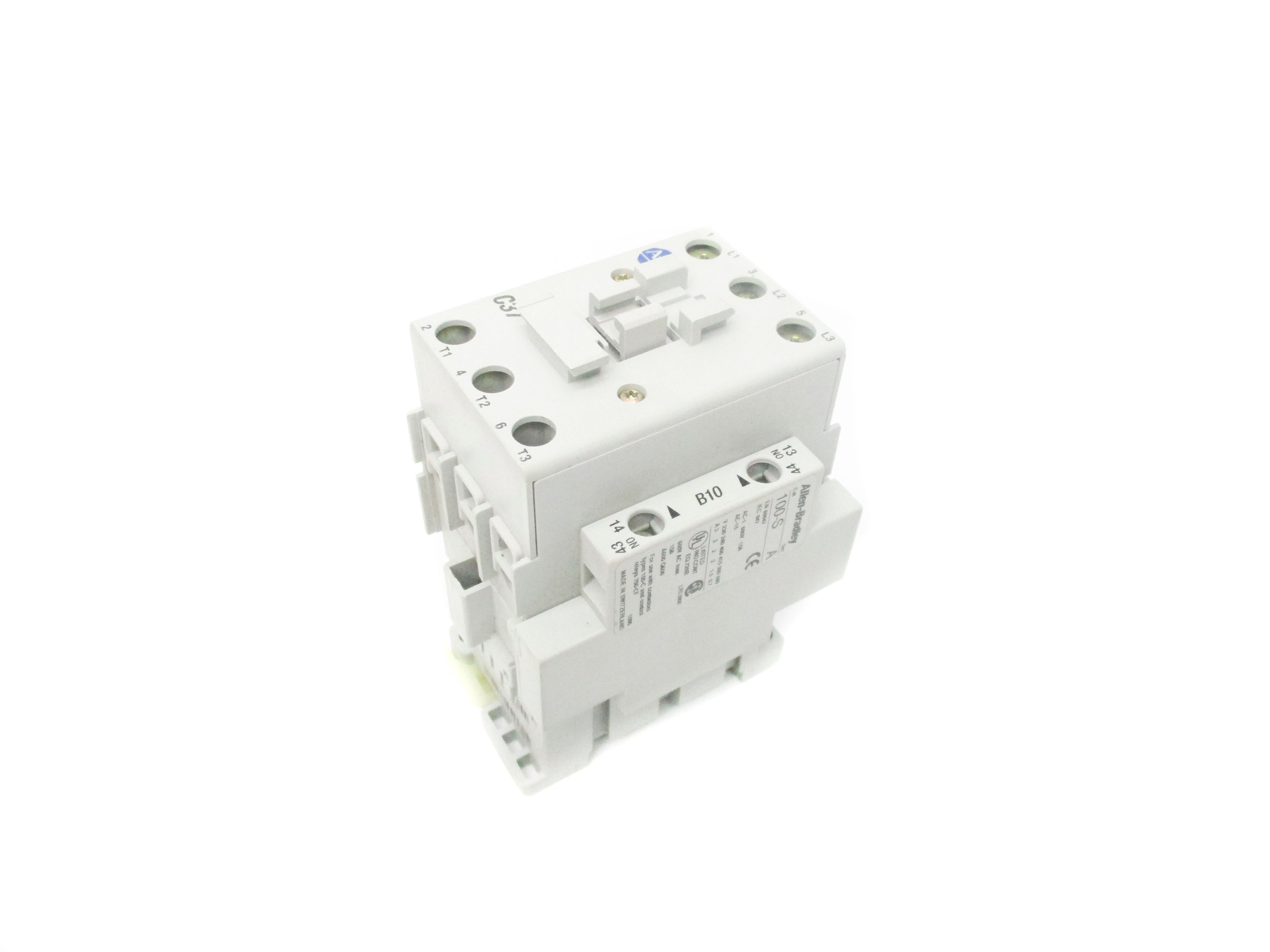 ALLEN BRADLEY 100-C37D10 SER. A 110/120V (BR/WH) NSMP