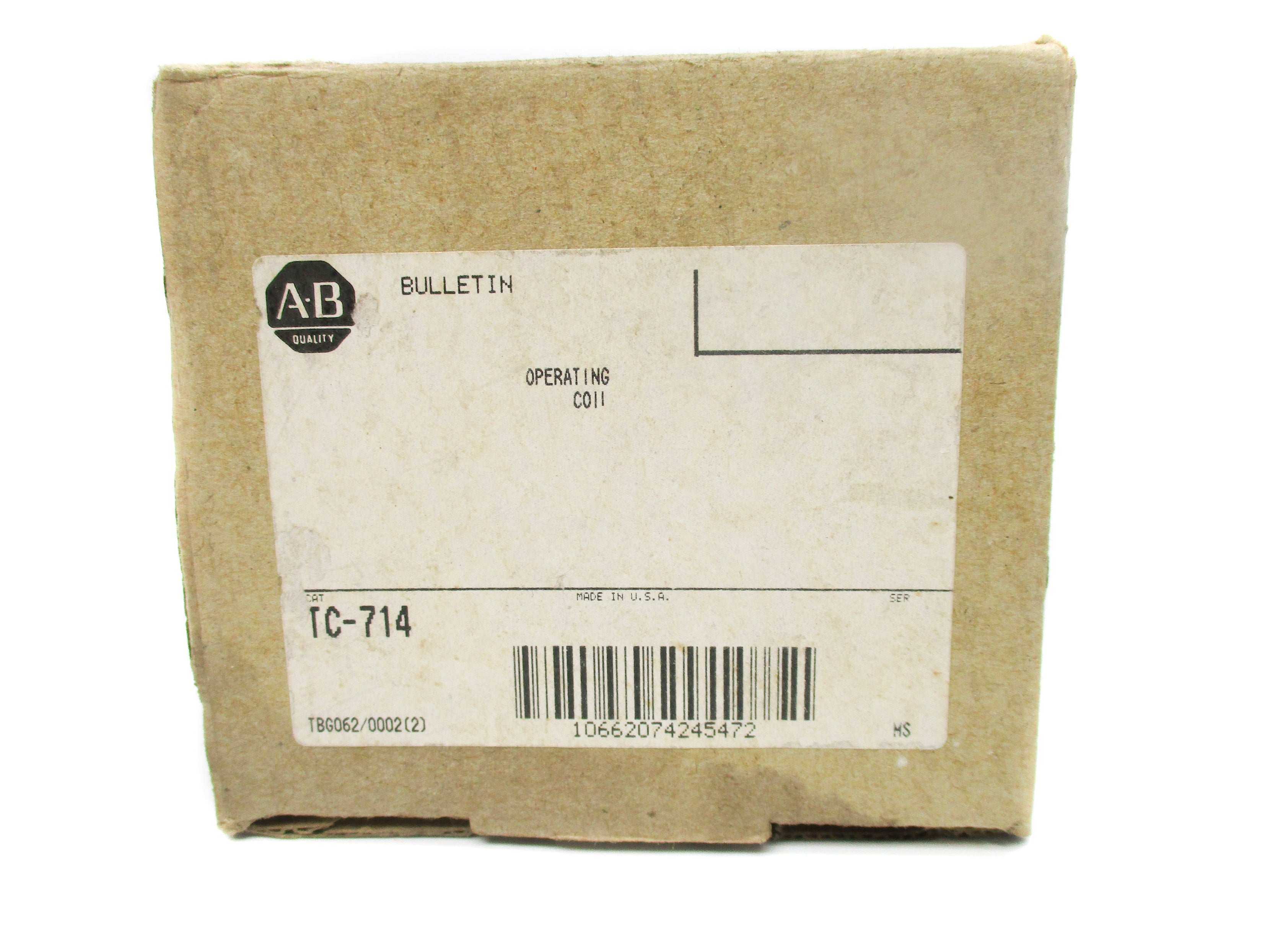 INDUSTRIAL SPARE PART TC-714 (BR/WH) NSMP