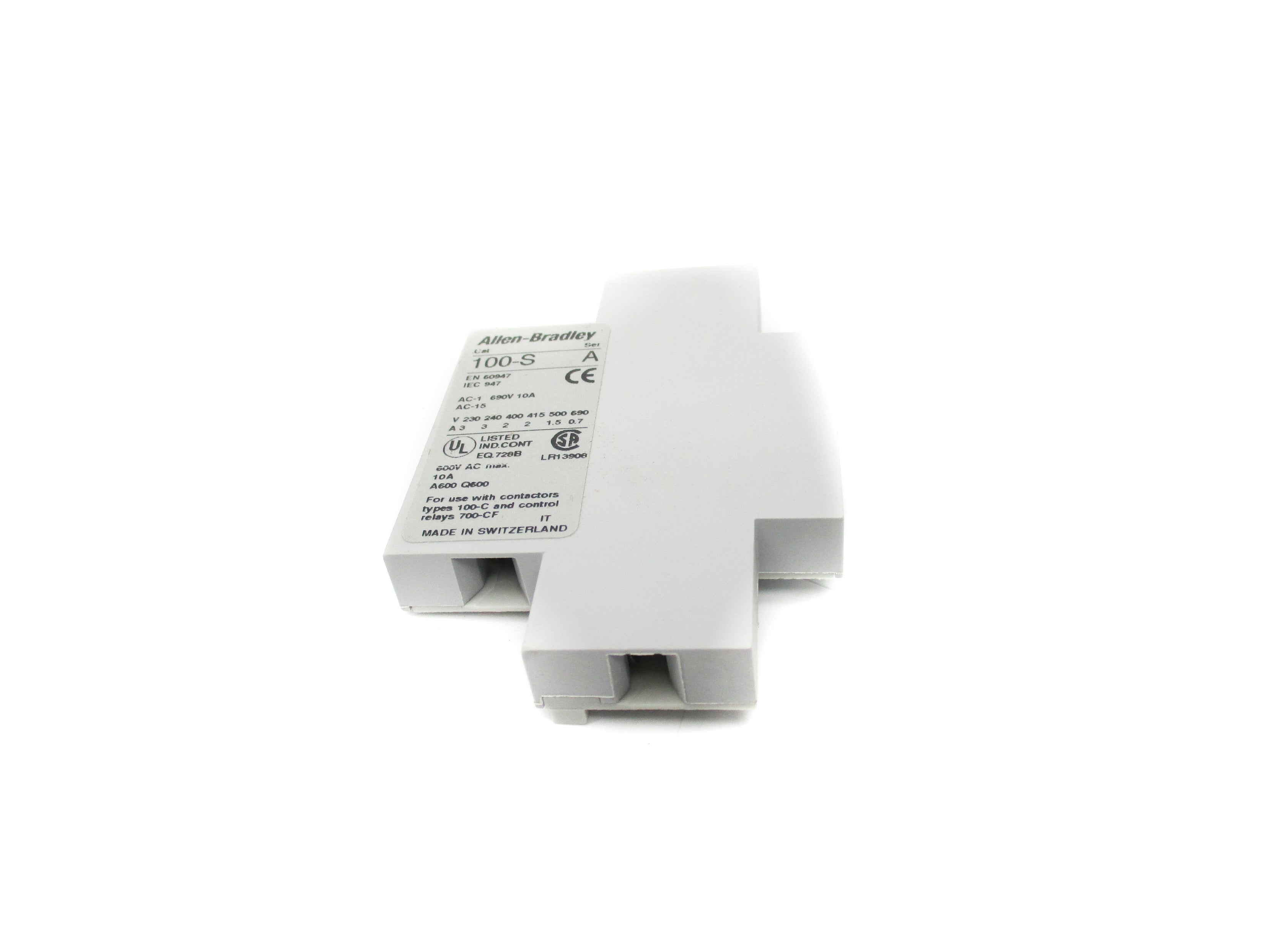 ALLEN BRADLEY 100-SA20 SER. A (BR/WH) NSMP
