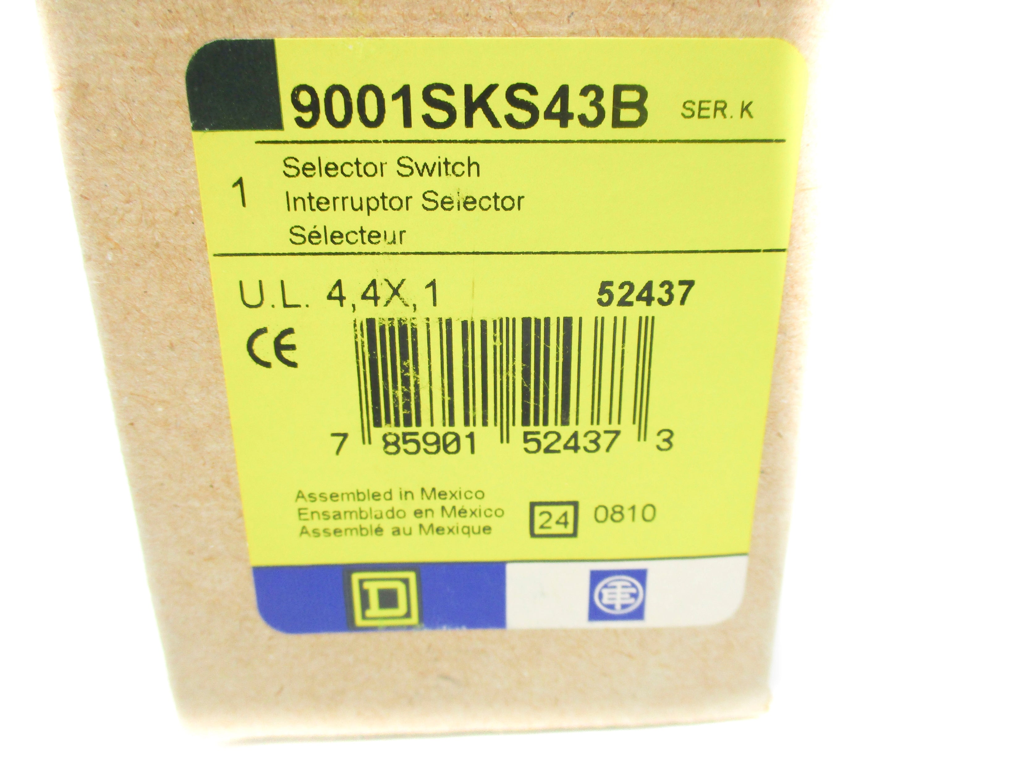 SQUARE D 9001SKS43B SER. K NSMP