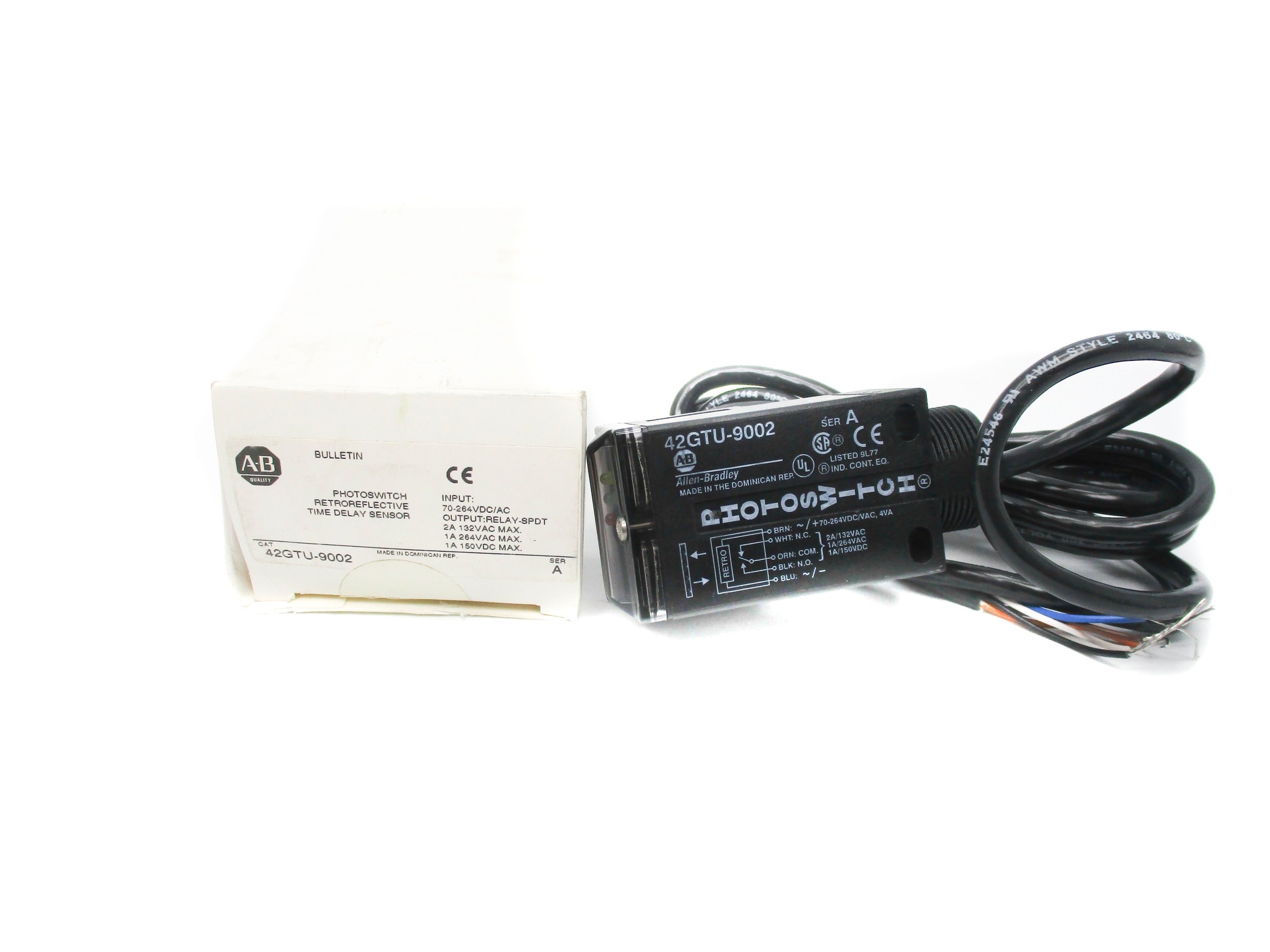 ALLEN BRADLEY 42GTU-9002 SER. A (WH) NSMP