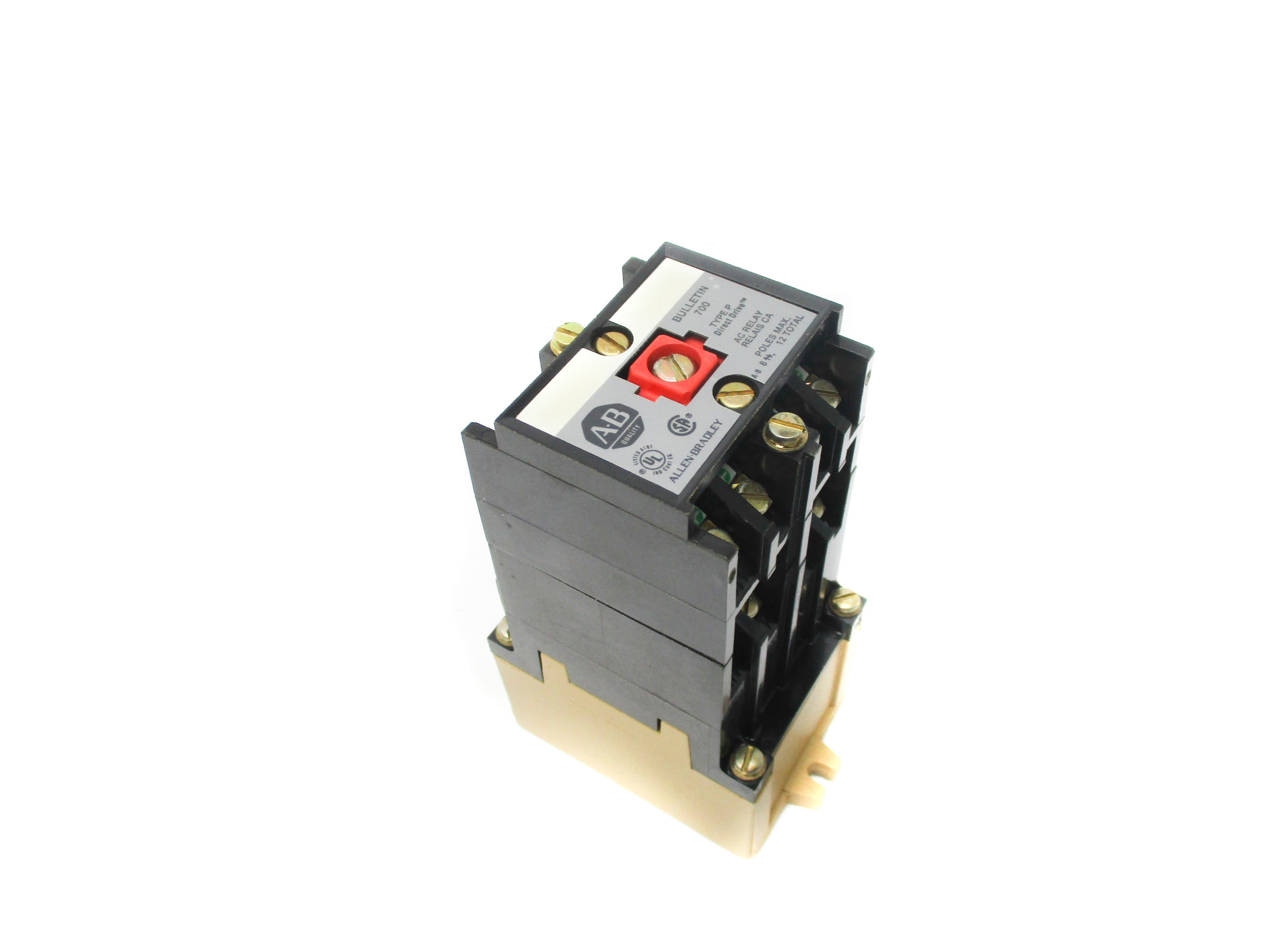 ALLEN BRADLEY 700-P800A1 SER. B 110/115-120V 10A (BK/YL) NSMP
