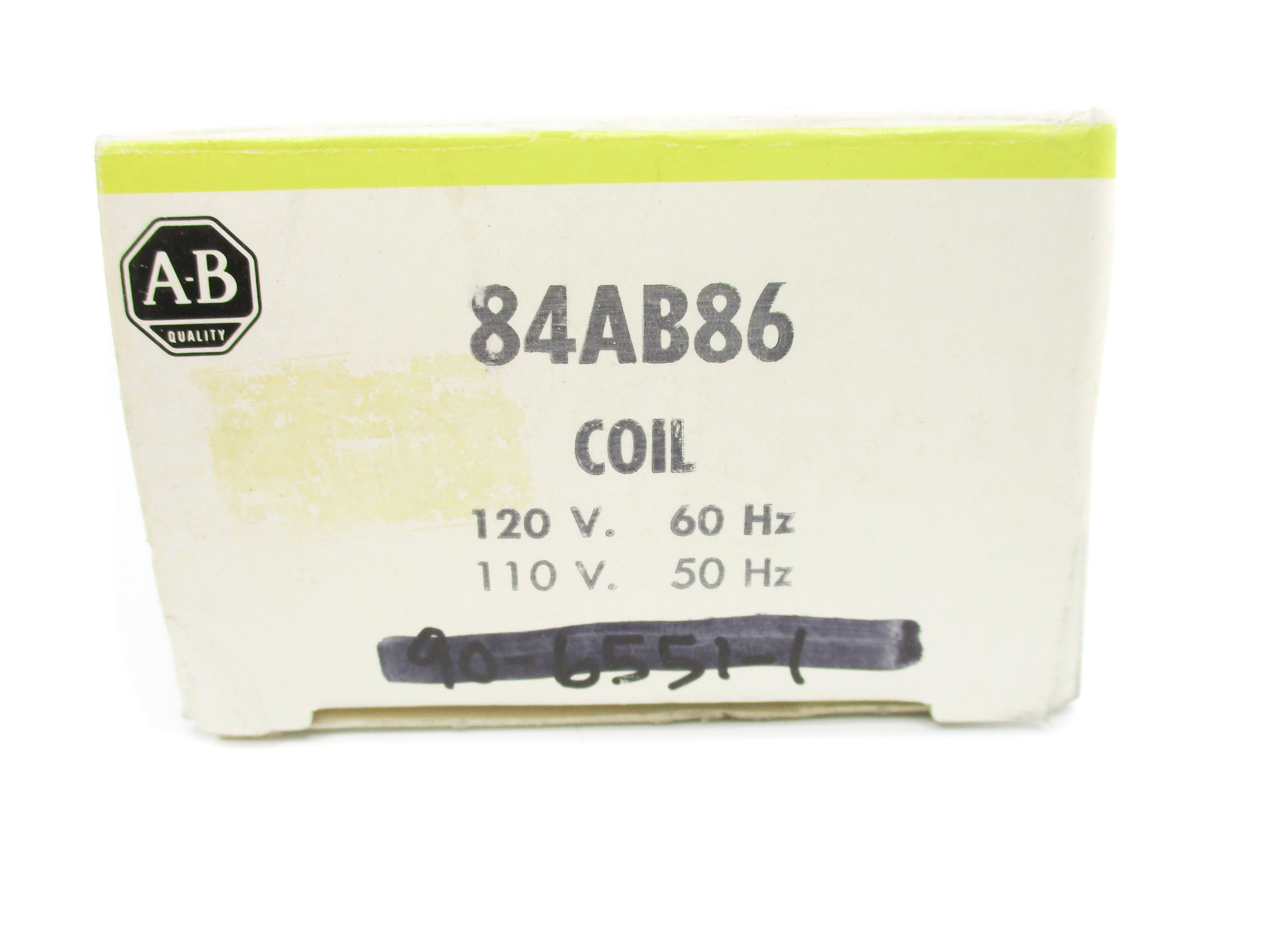 ALLEN BRADLEY 84AB86 110/120V (BK/YL) NSMP
