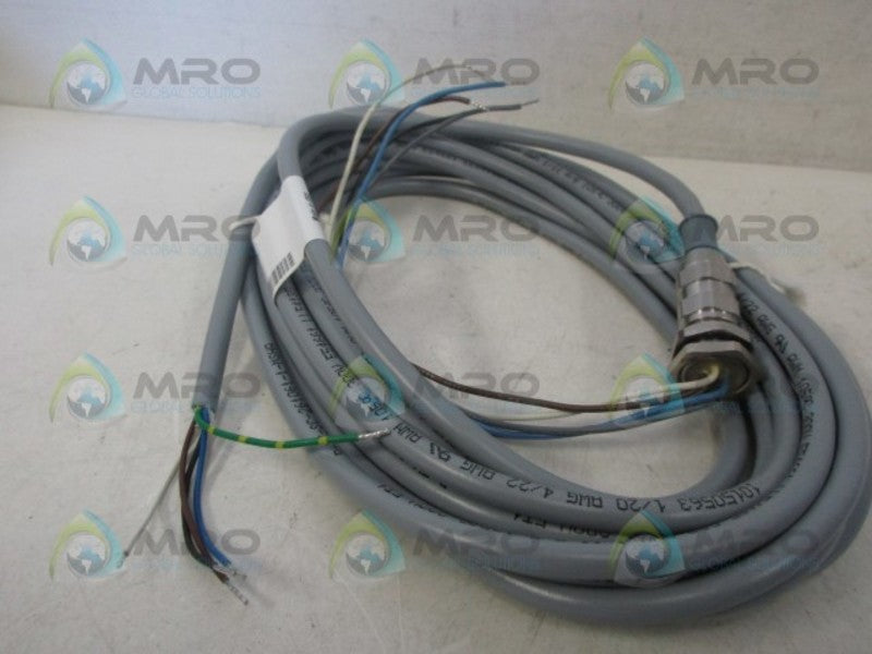 TURCK WAKVW 4.5T-5 EUROFAST MOLDED CORDSET NSNP