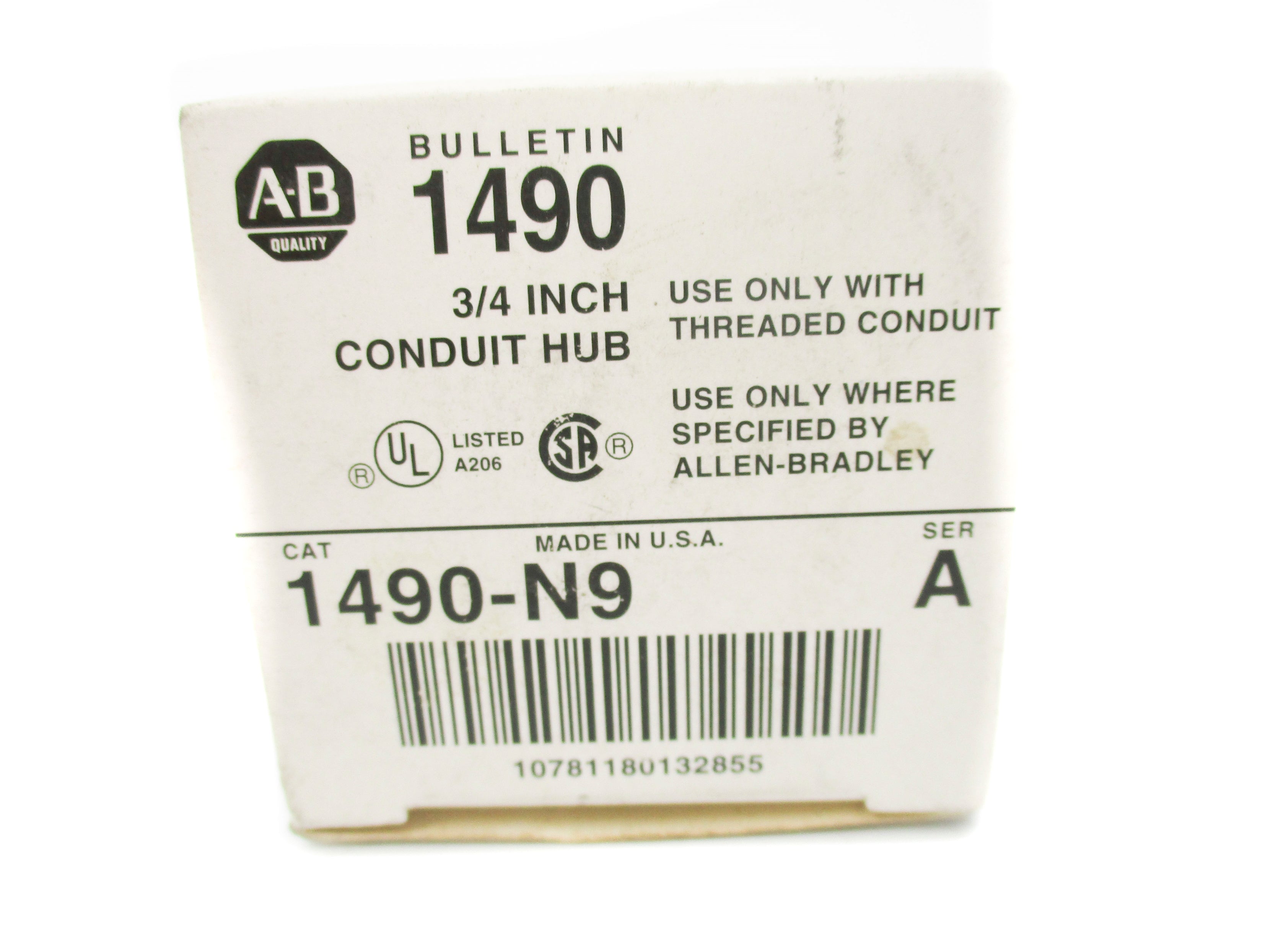 ALLEN BRADLEY 1490-N9 SER. A (GY/BL) NSMP