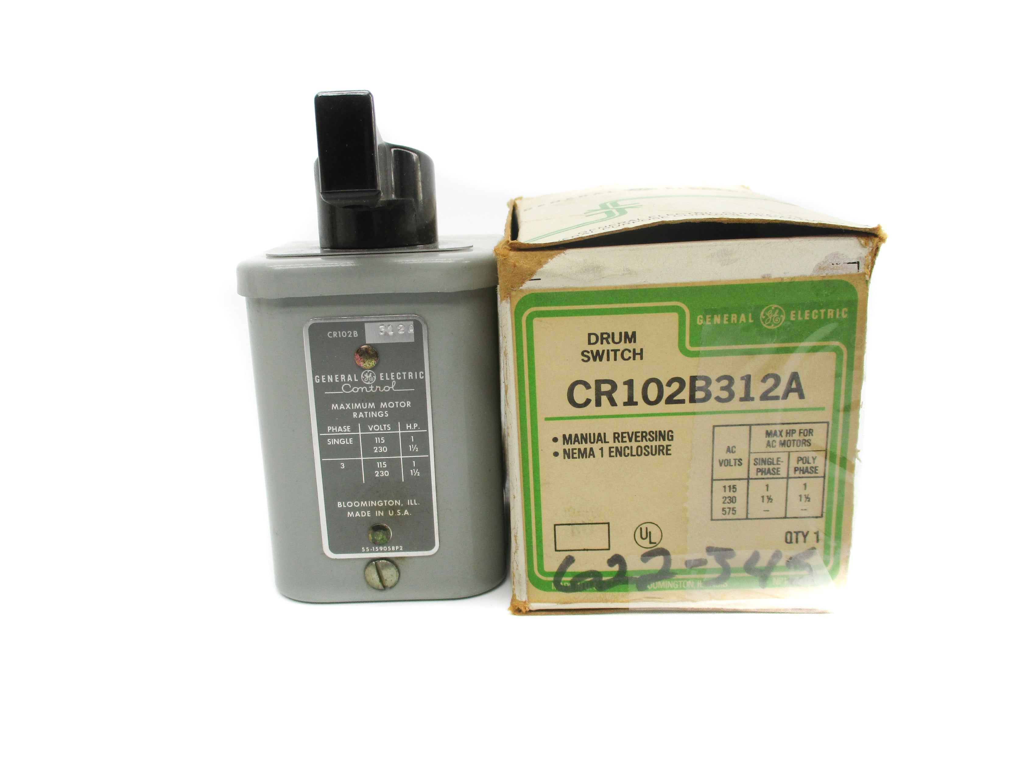 GENERAL ELECTRIC CR102B312A NSMP