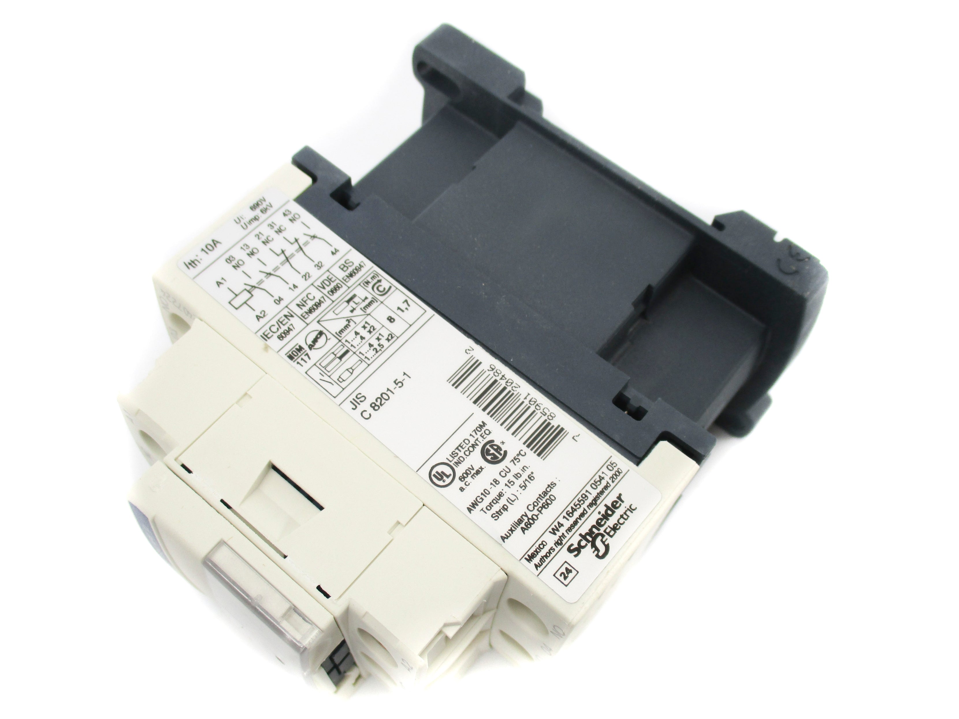 TELEMECANIQUE CAD32T7 10A 480V NSMP