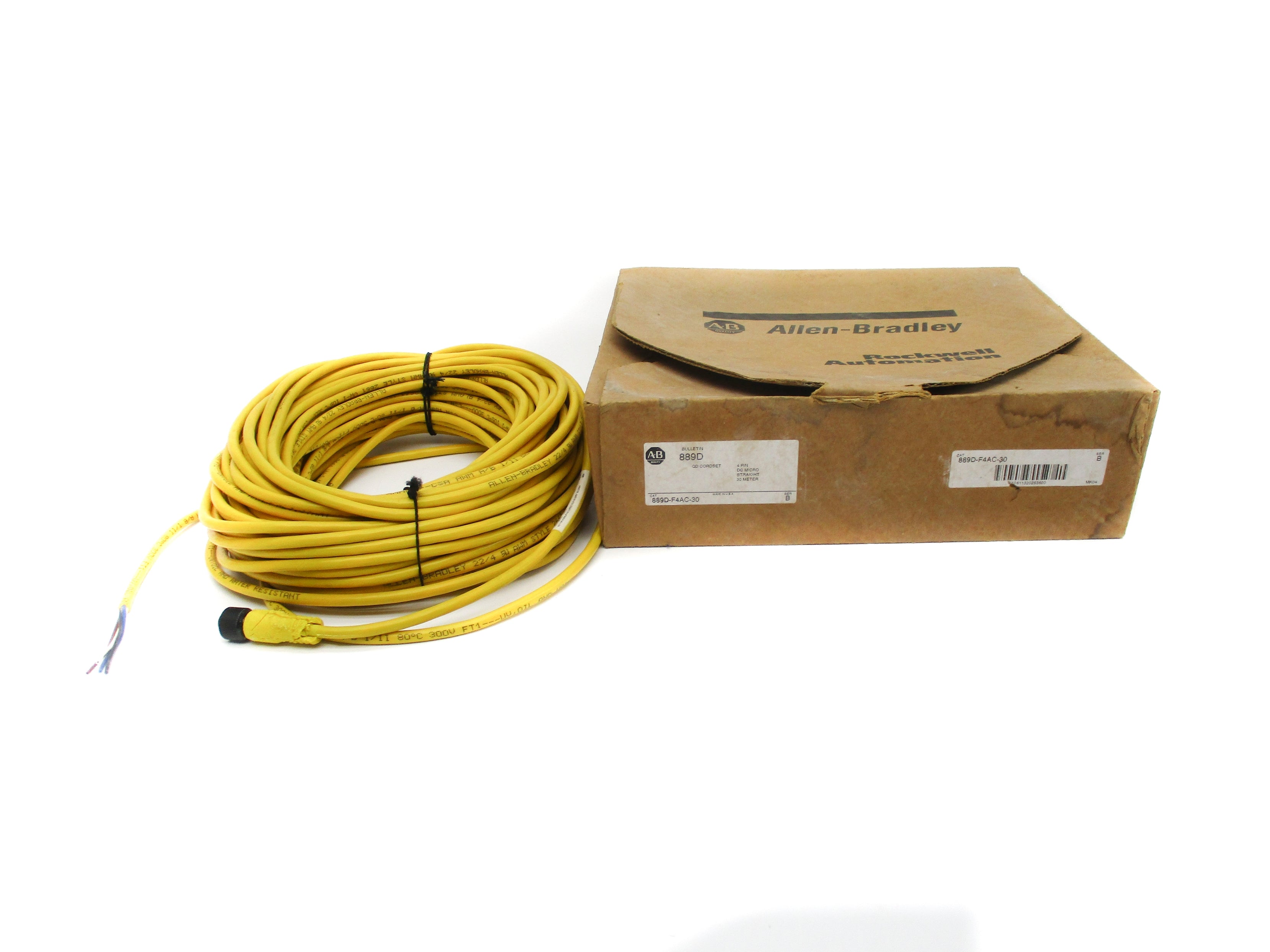 ALLEN BRADLEY 889D-F4AC-30 SER. B (BR/WH) NSMP