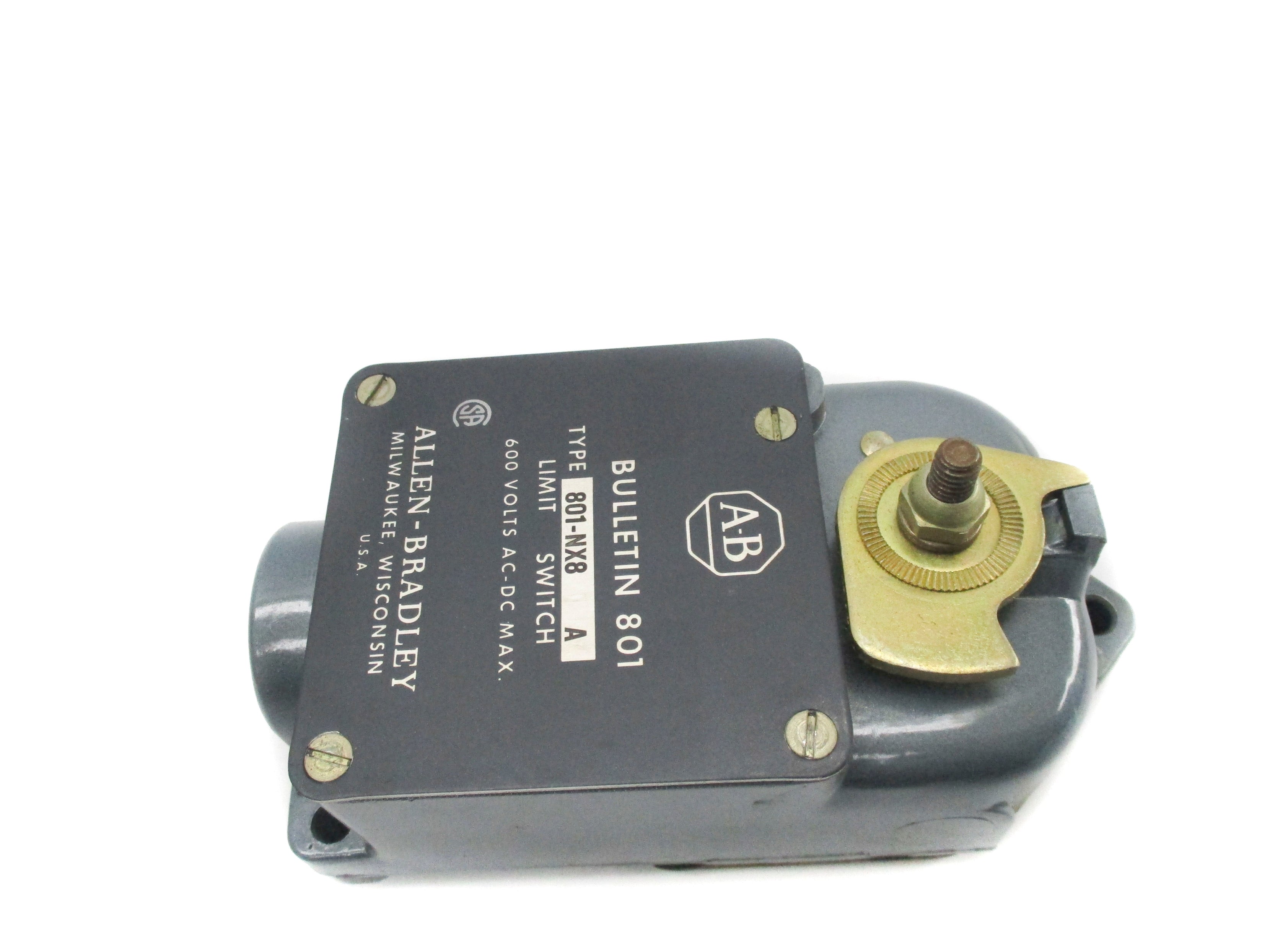 ALLEN BRADLEY 801-NX8 SER. A (BR/YL) NSMP