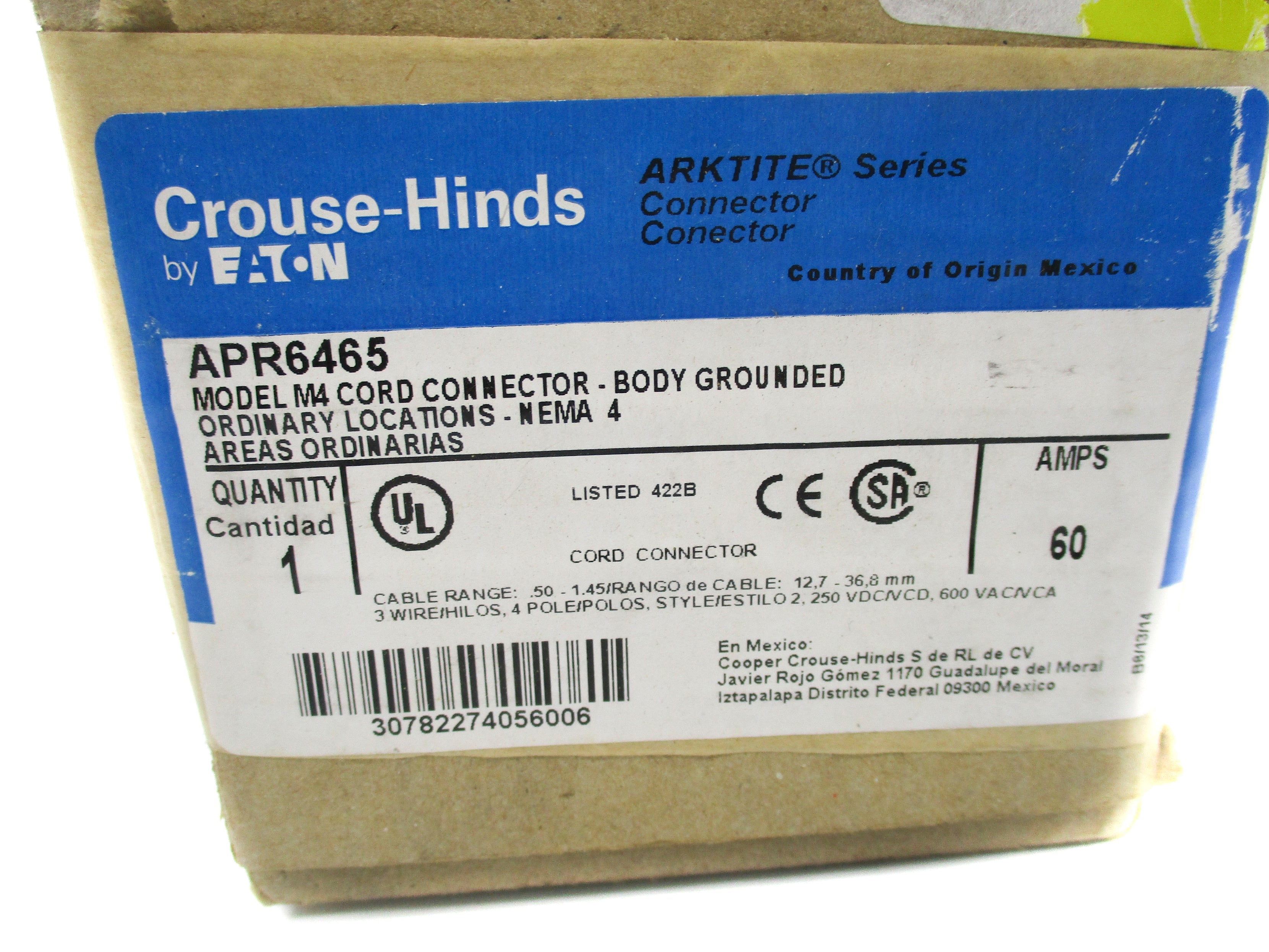 CROUSE HINDS APR6465 NSFS