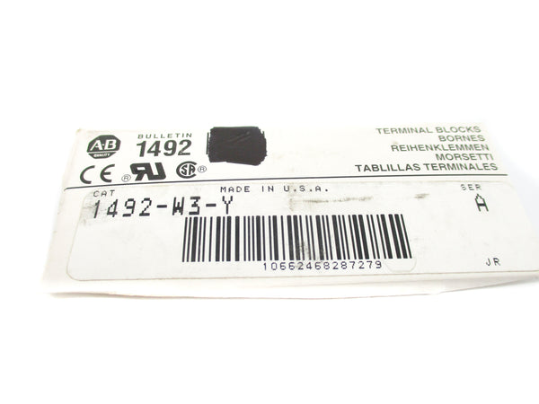ALLEN BRADLEY 1492-W3-Y SER. A NSNP